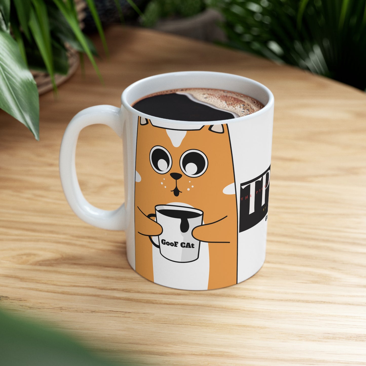 White Ceramic (Pet) Mug/Cup (11oz &15oz)