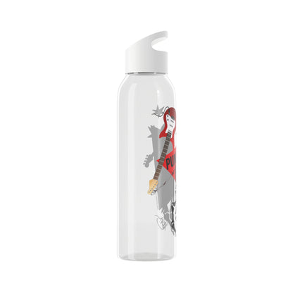 21.9oz "Rock On" Sky Water Bottle by the 'TPPG-Apparels' Collection