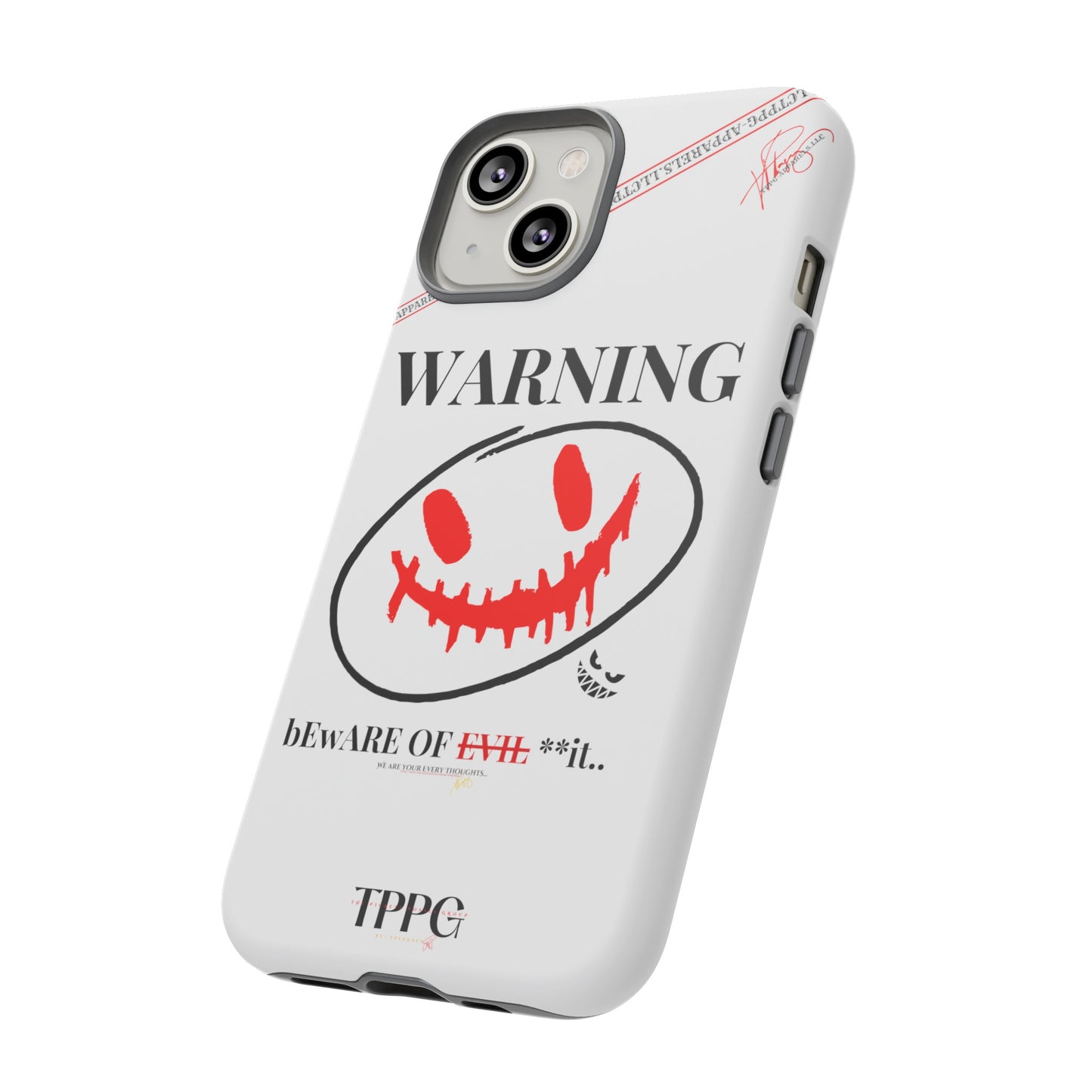 "WARNING-Evil"-Apple iPhones * Google Pixel * Samsung Galaxy Cases