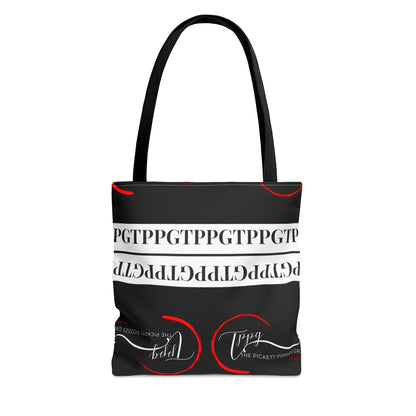 Stylish & Practial "TPPG_Apparels" Brand Tote in 3ct. different sizes. Always handy for any carrying all things necessary for any casual occasion.