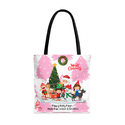 Stylish "Christmas/Holiday" Tote from the "TPPG-Apparels" Brand Tote in 3ct. different sizes. Always handy for any carrying all things necessary for any casual occasion.