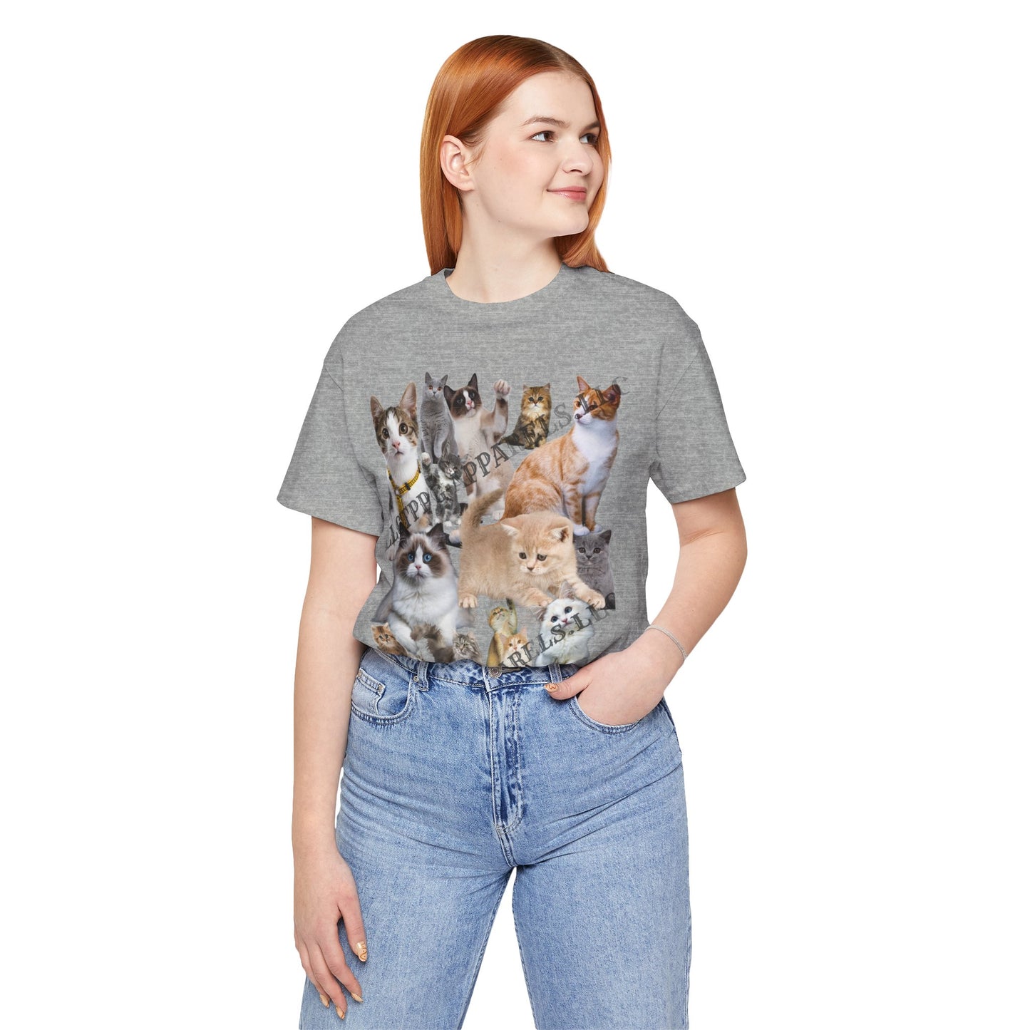 Unisex "Cats" Jersey T-Shirt