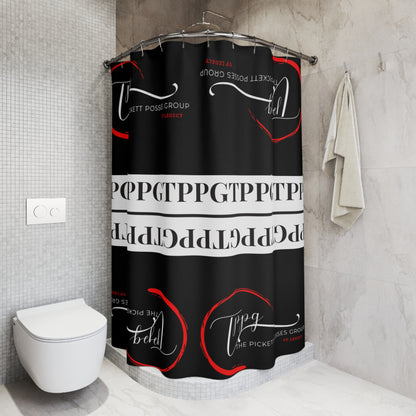 Sleek Polyester Designer Style/ "TPPG-Apparels" Brand Shower Curtain