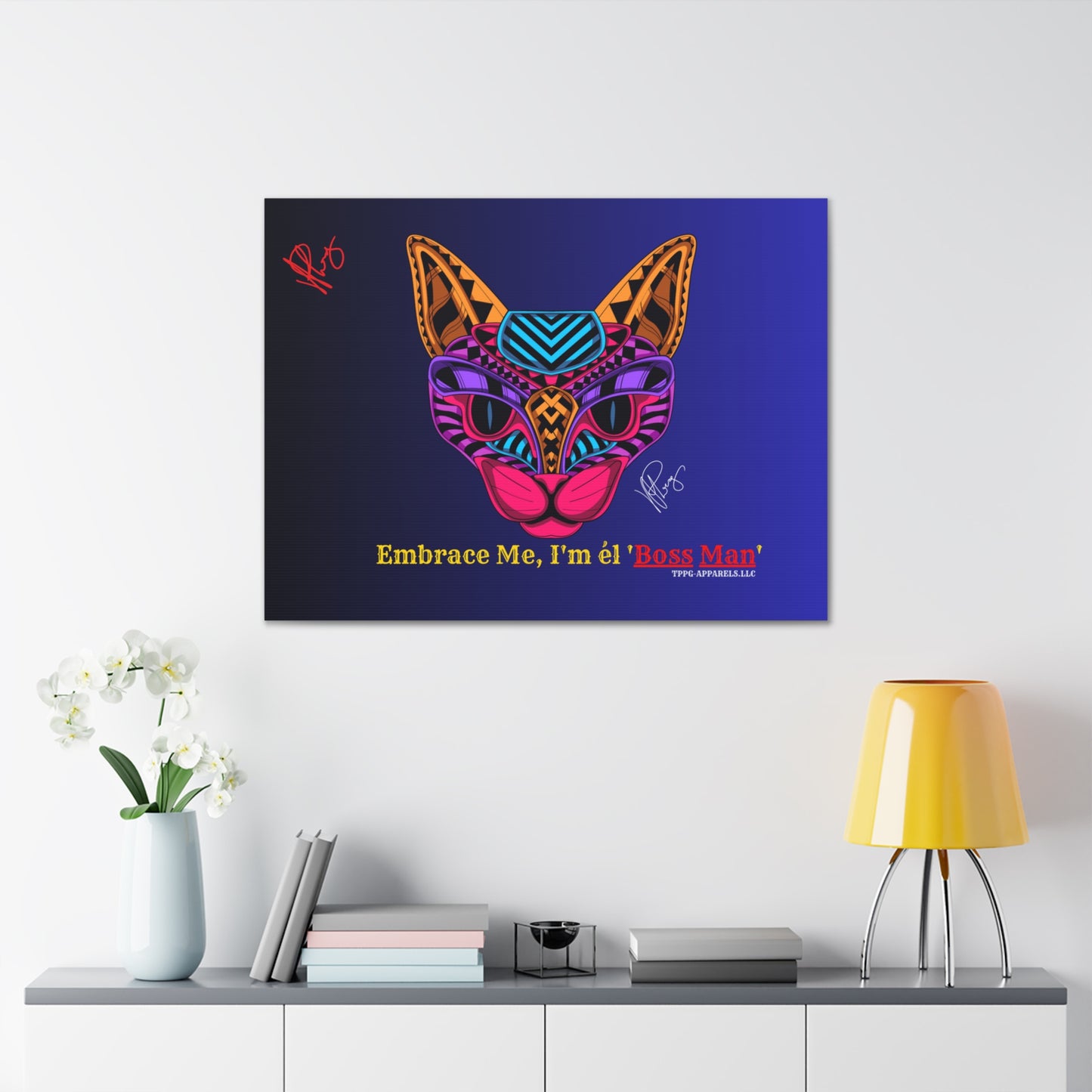 "TPPG Brand Pet Collection" - Canvas Gallery Wraps "- in Bold colors