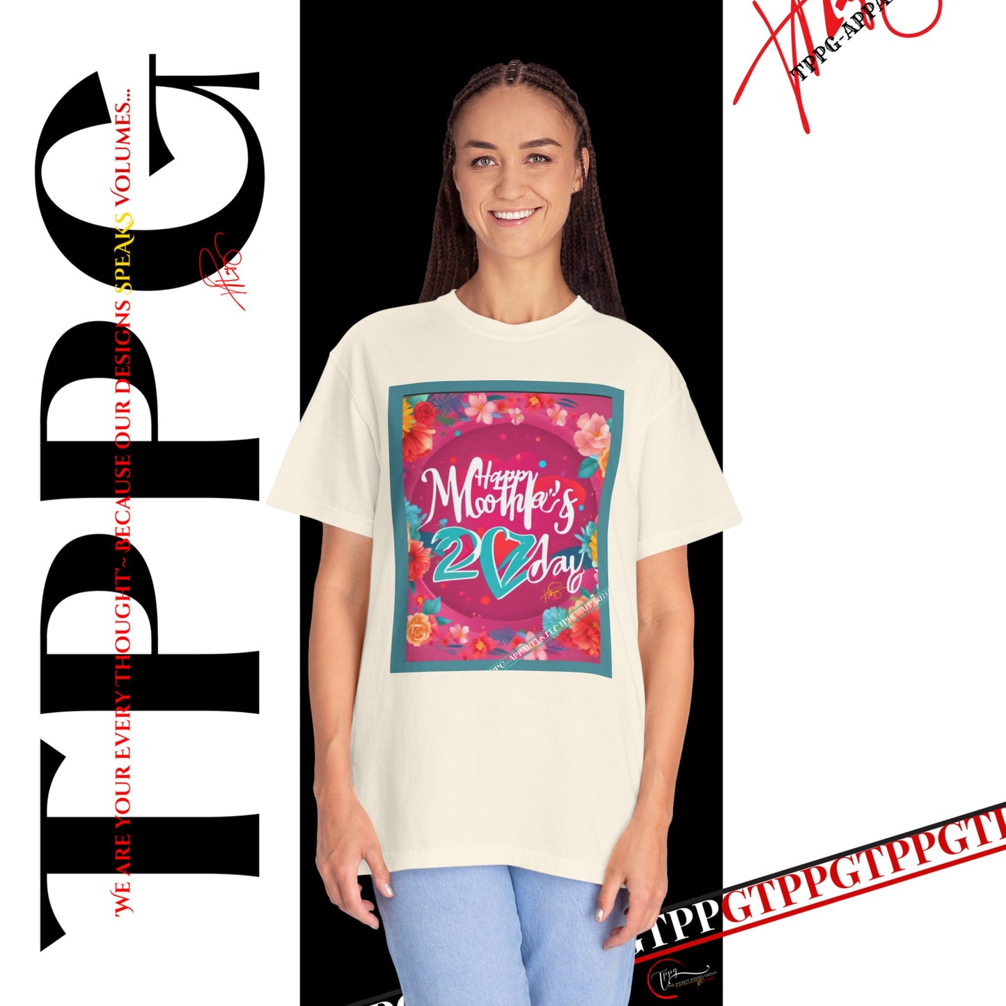 "Happy Mother's Day Roses" Unisex T-shirt/Tee