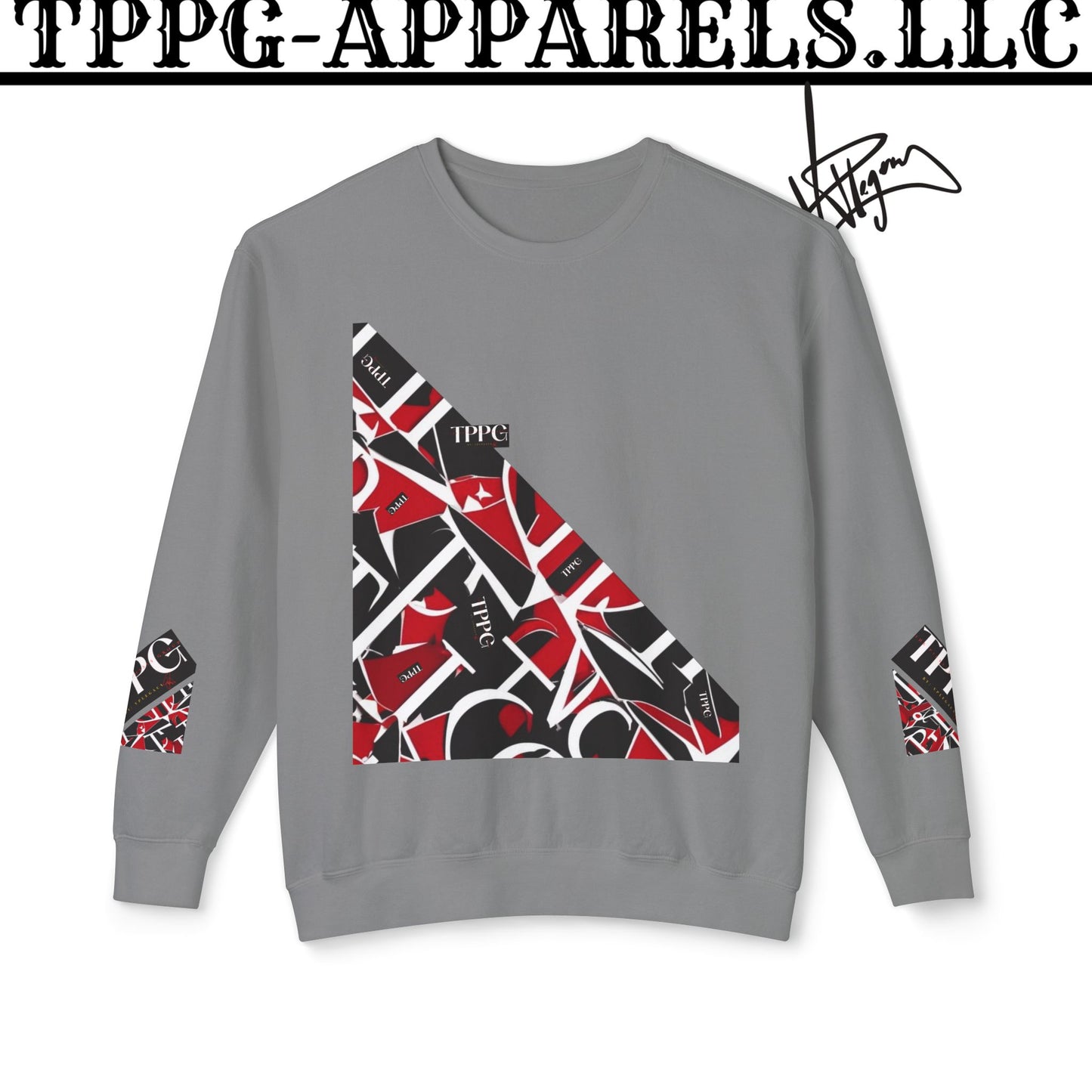 Crewneck "TPPG Brand" Sweatshirt (unisex)