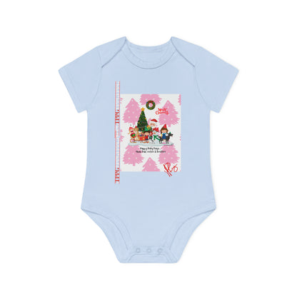 Comfortable, Colorful & Fun Apparels from "TPPG Baby Apparels Collection" Baby Organic Short Sleeve Bodysuit