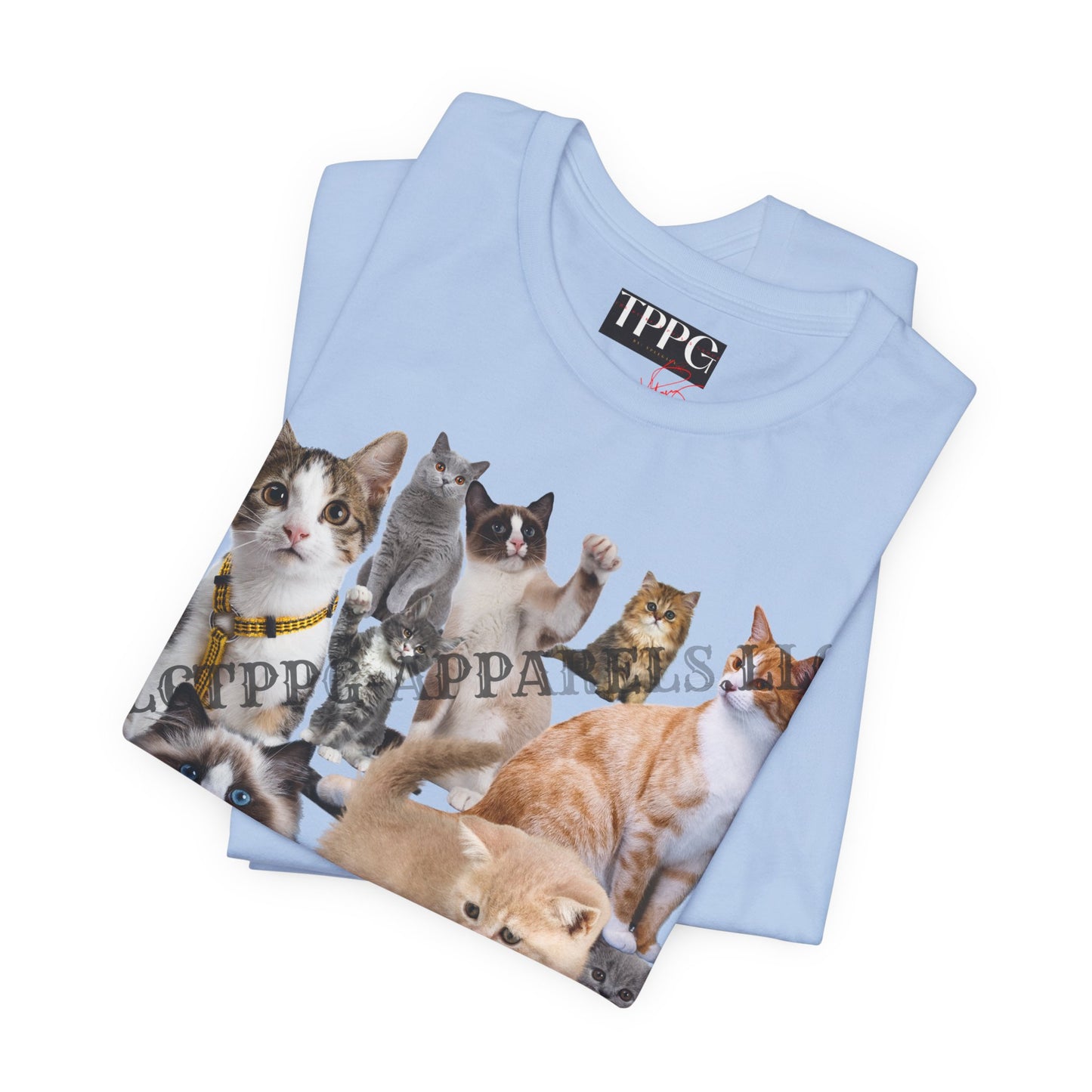 Unisex "Cats" Jersey T-Shirt