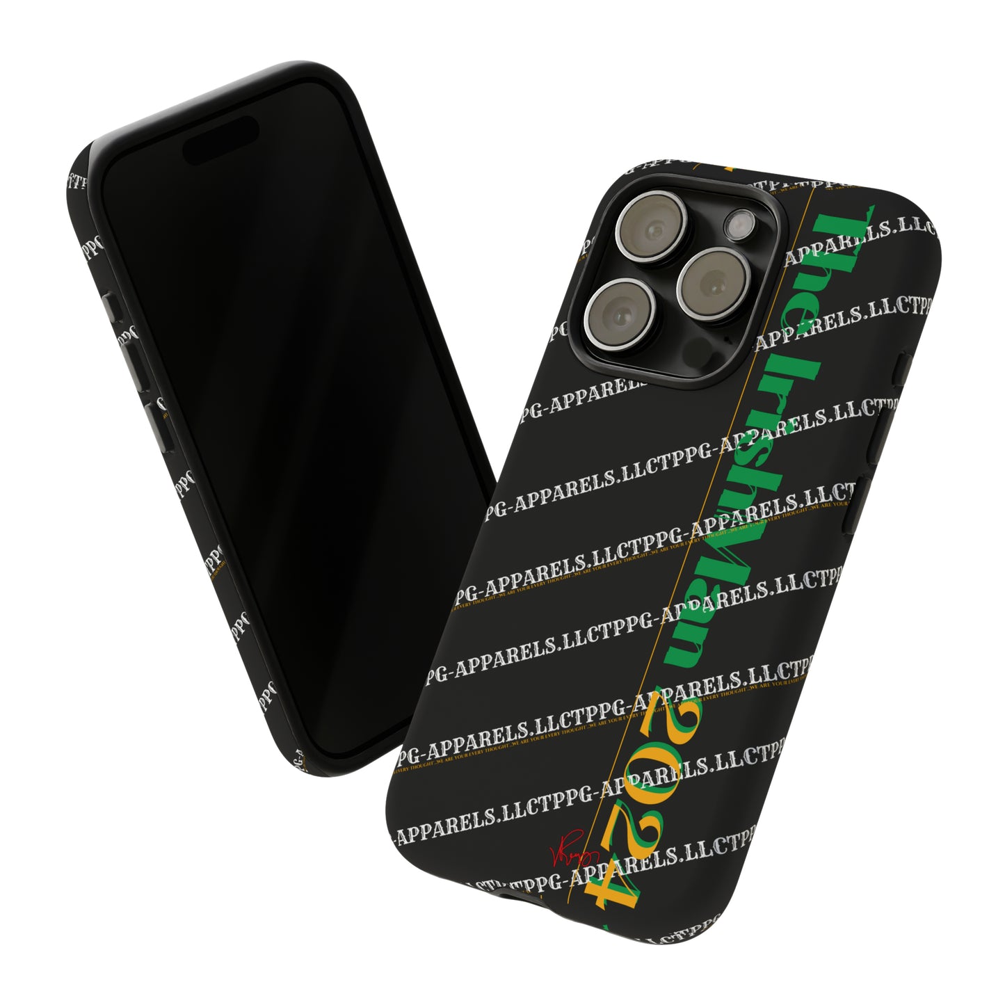 Apple iPhone/Samsung Galaxy & Google Pixel Tough "Irishman 2024" Phone Cases