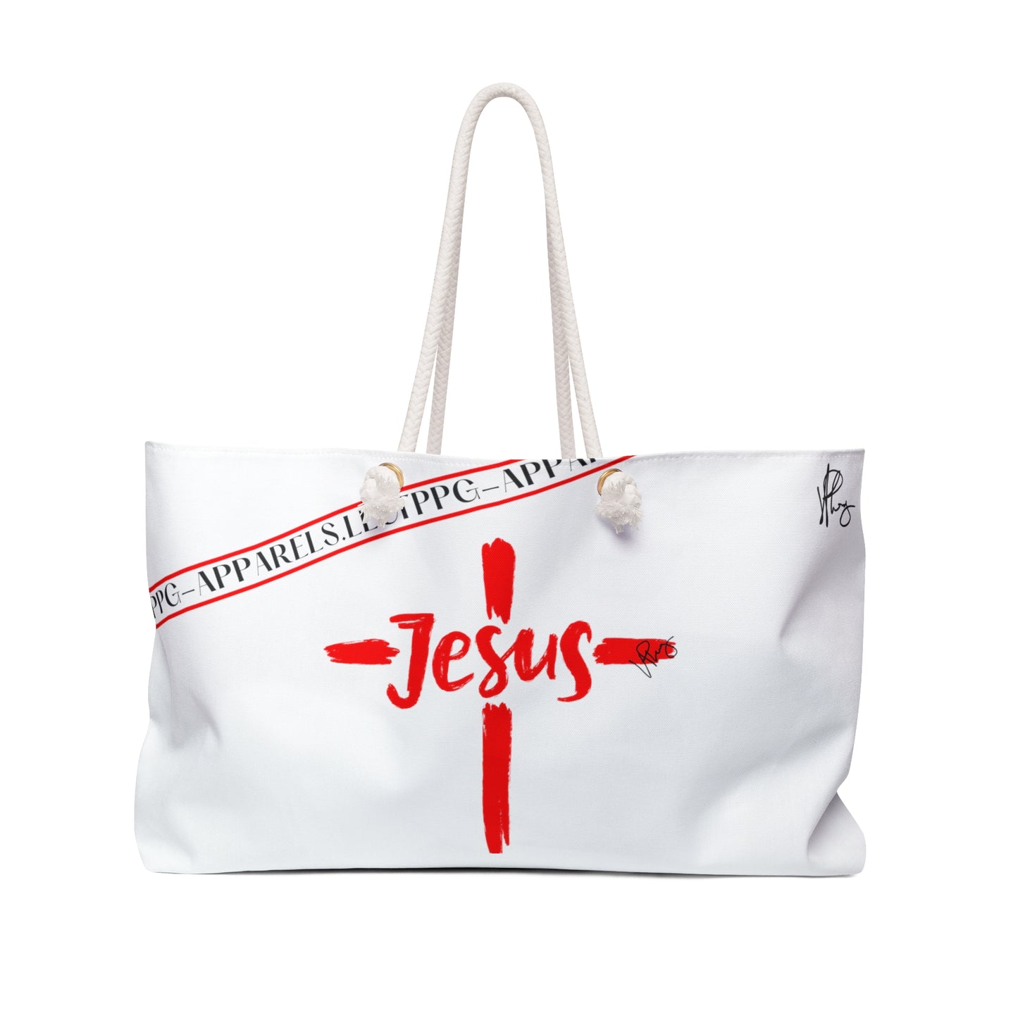 Our "Jesus" Designer Weekender Bag