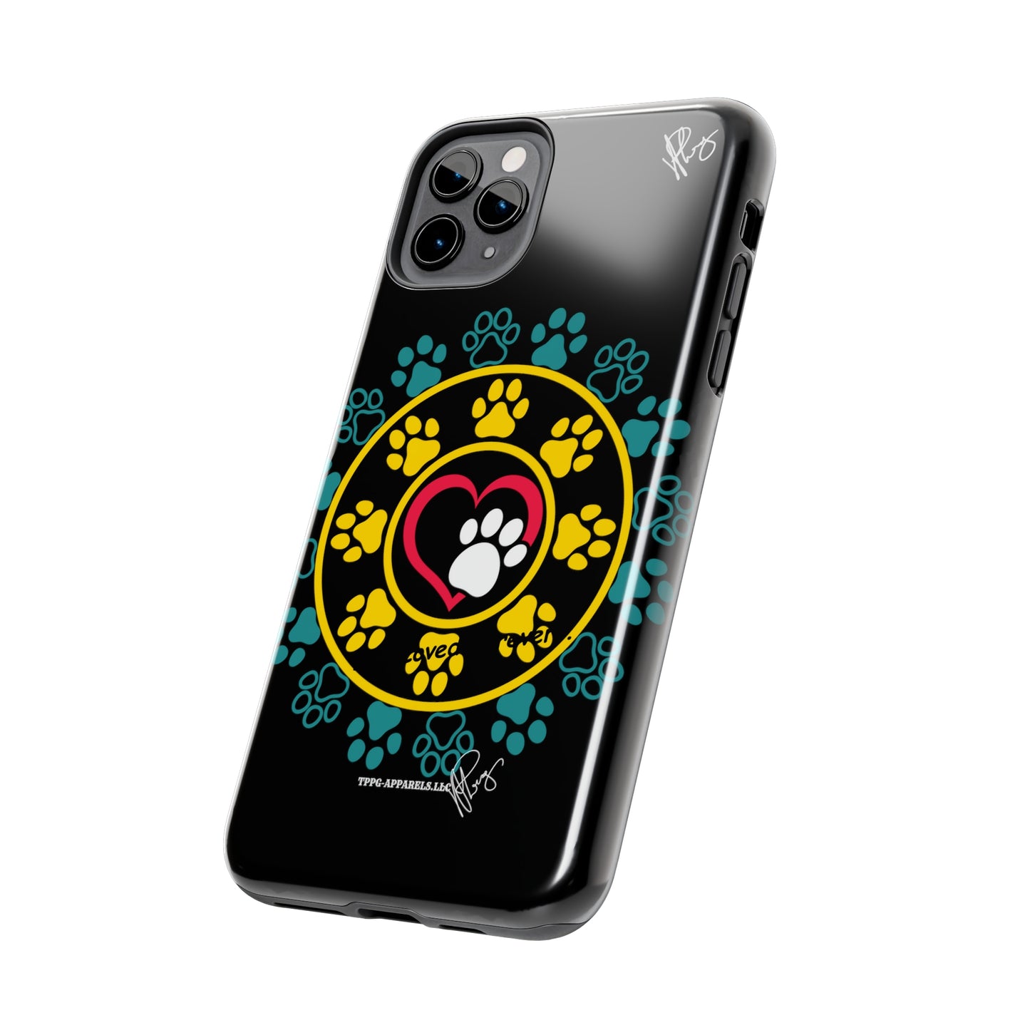 One of our Cutest Pet Designs Verision from the 'TPPG Collection' Line carries Several sizes of the "iPhone Series" Tough Phone Cases