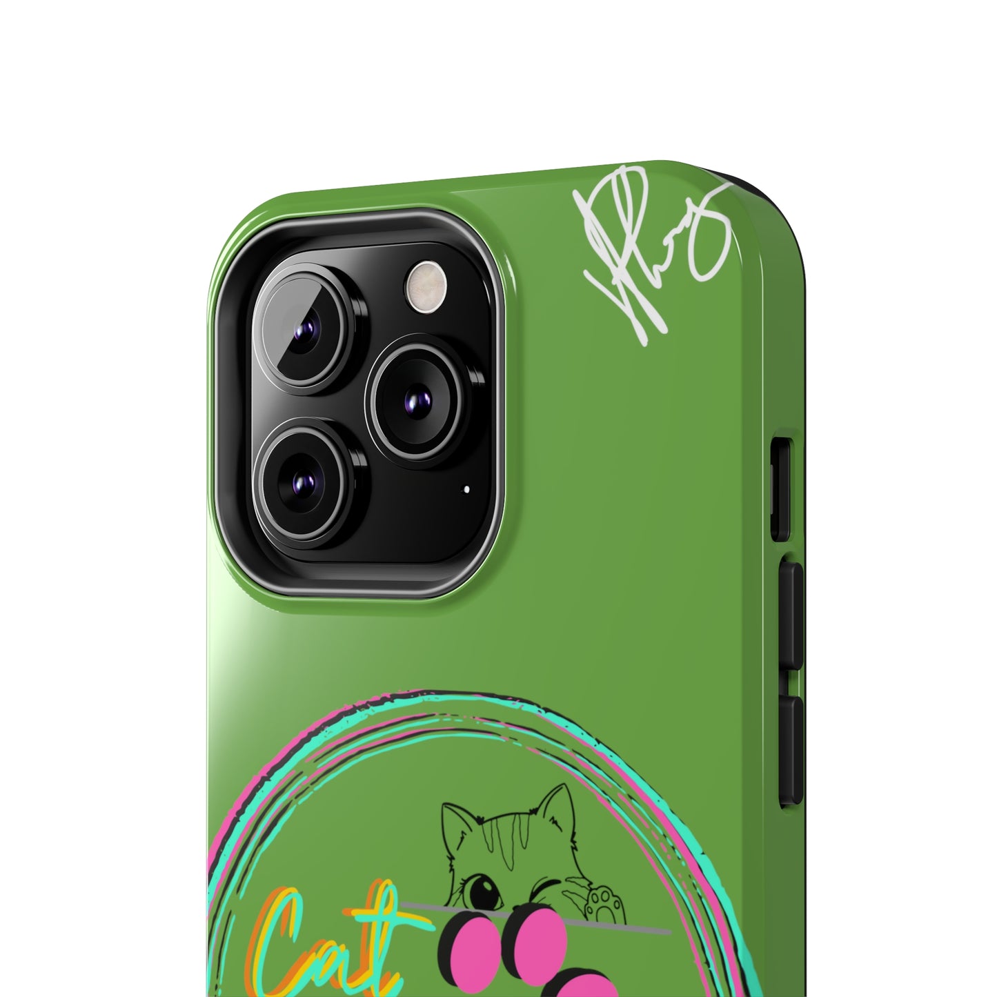 Guys here's another one of our Cutest "Cat Mom" Pet Designs (in a Light Green Base Color) Verision from the 'TPPG Collection' Line carries Several sizes of the "iPhone Series" Tough Phone Cases