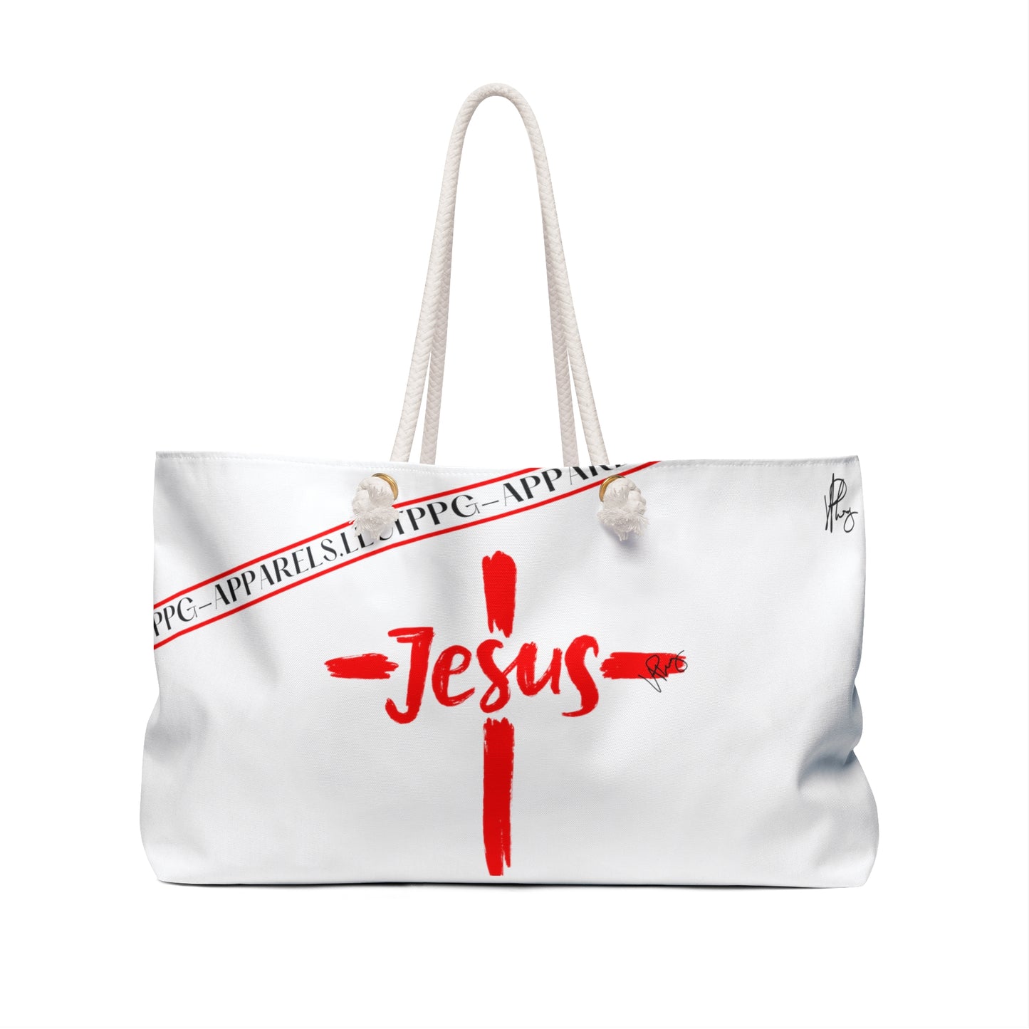 Our "Jesus" Designer Weekender Bag