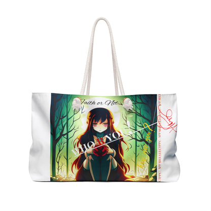 "Anime-WHO R U" Weekender Bag