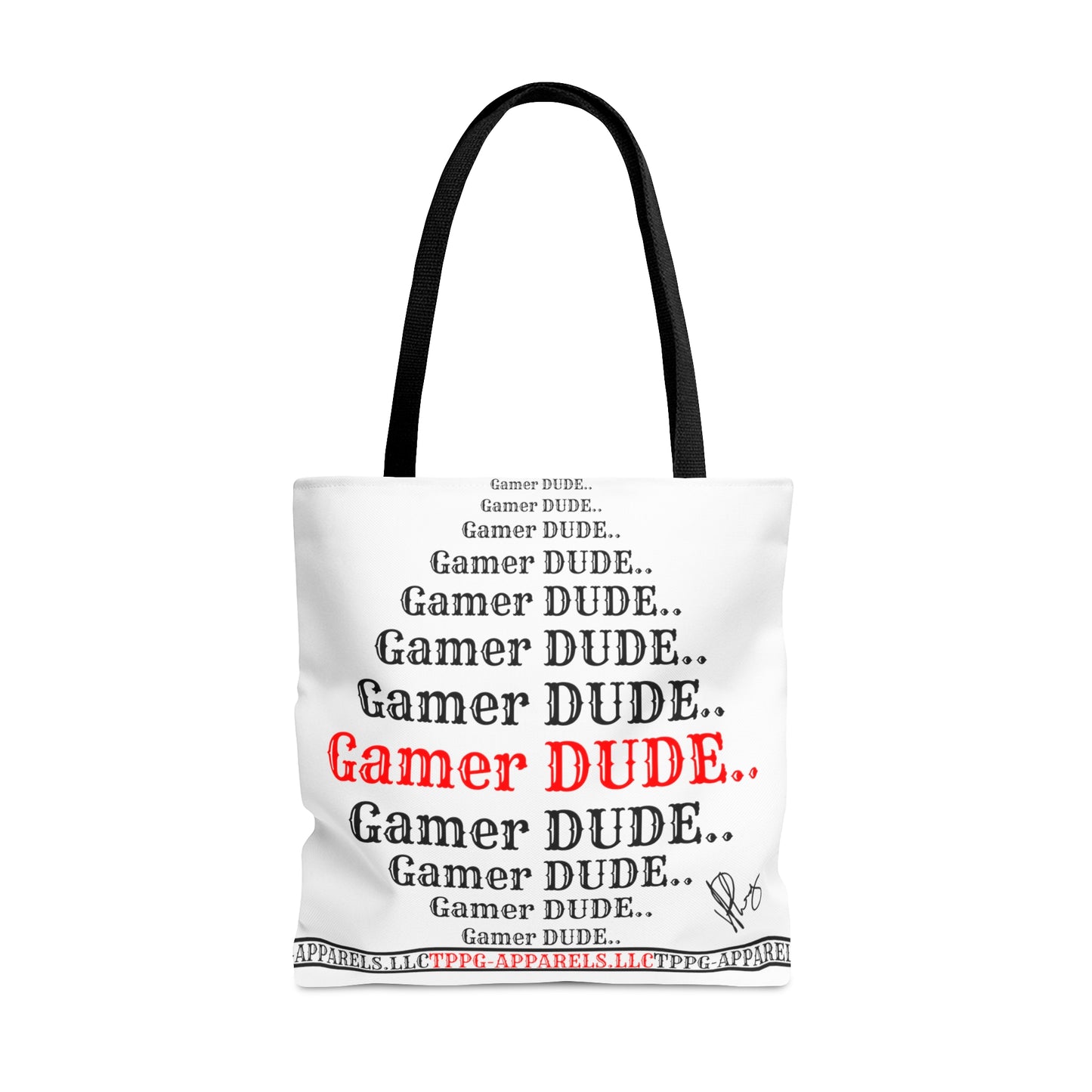 This Stylish Gamer Tote from the "TPPG-Apparels" Brand Tote in 3ct. different sizes. Always handy for any carrying all things necessary for any casual occasion.