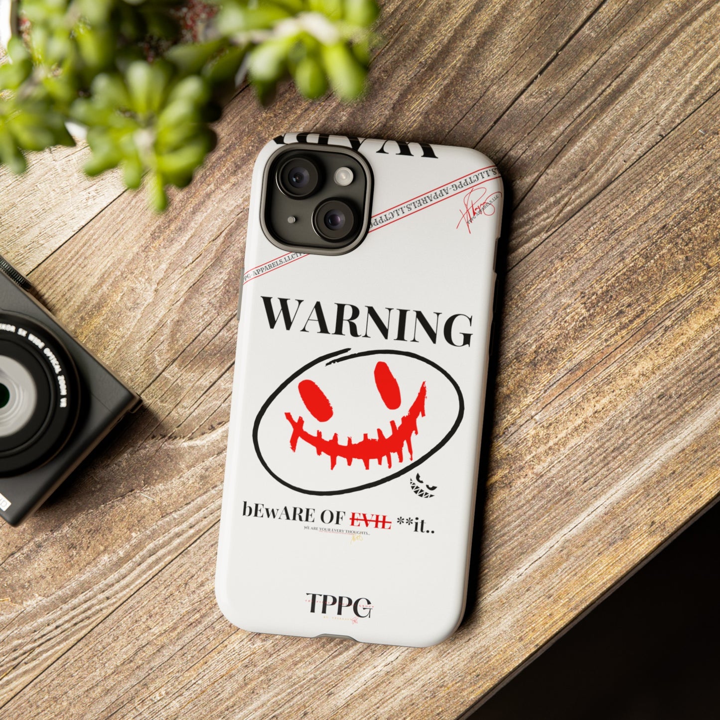 "WARNING-Evil"-Apple iPhones * Google Pixel * Samsung Galaxy Cases