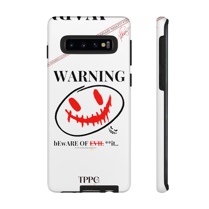 "WARNING-Evil"-Apple iPhones * Google Pixel * Samsung Galaxy Cases