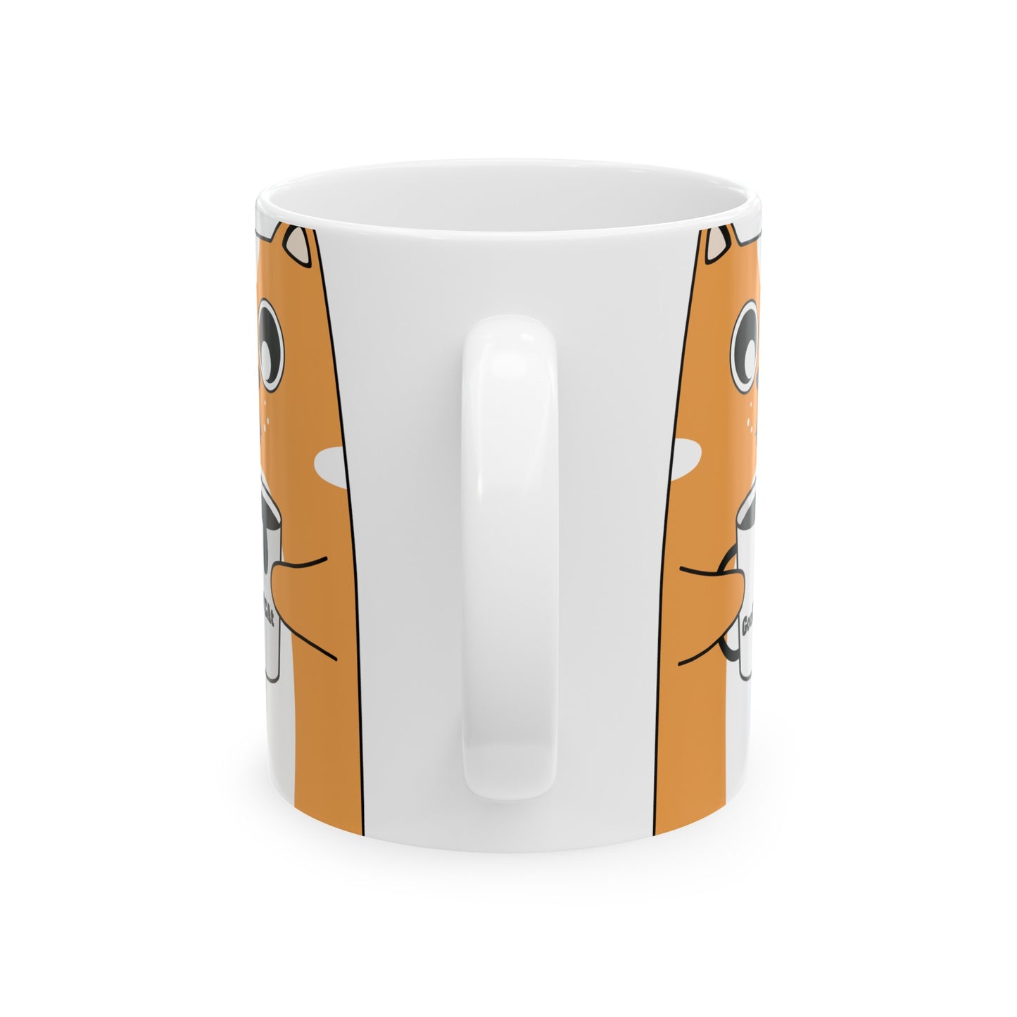 White Ceramic (Pet) Mug/Cup (11oz &15oz)