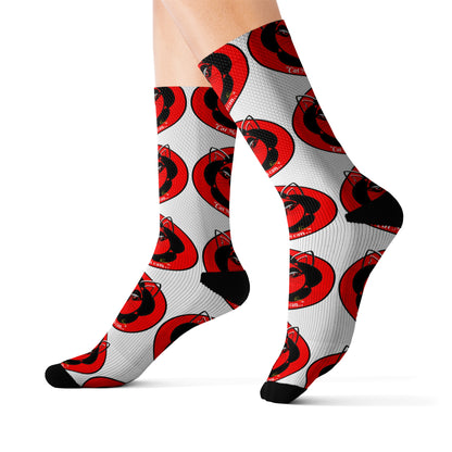 'Cat Me If tú Can' Designer Socks (3 sizes)