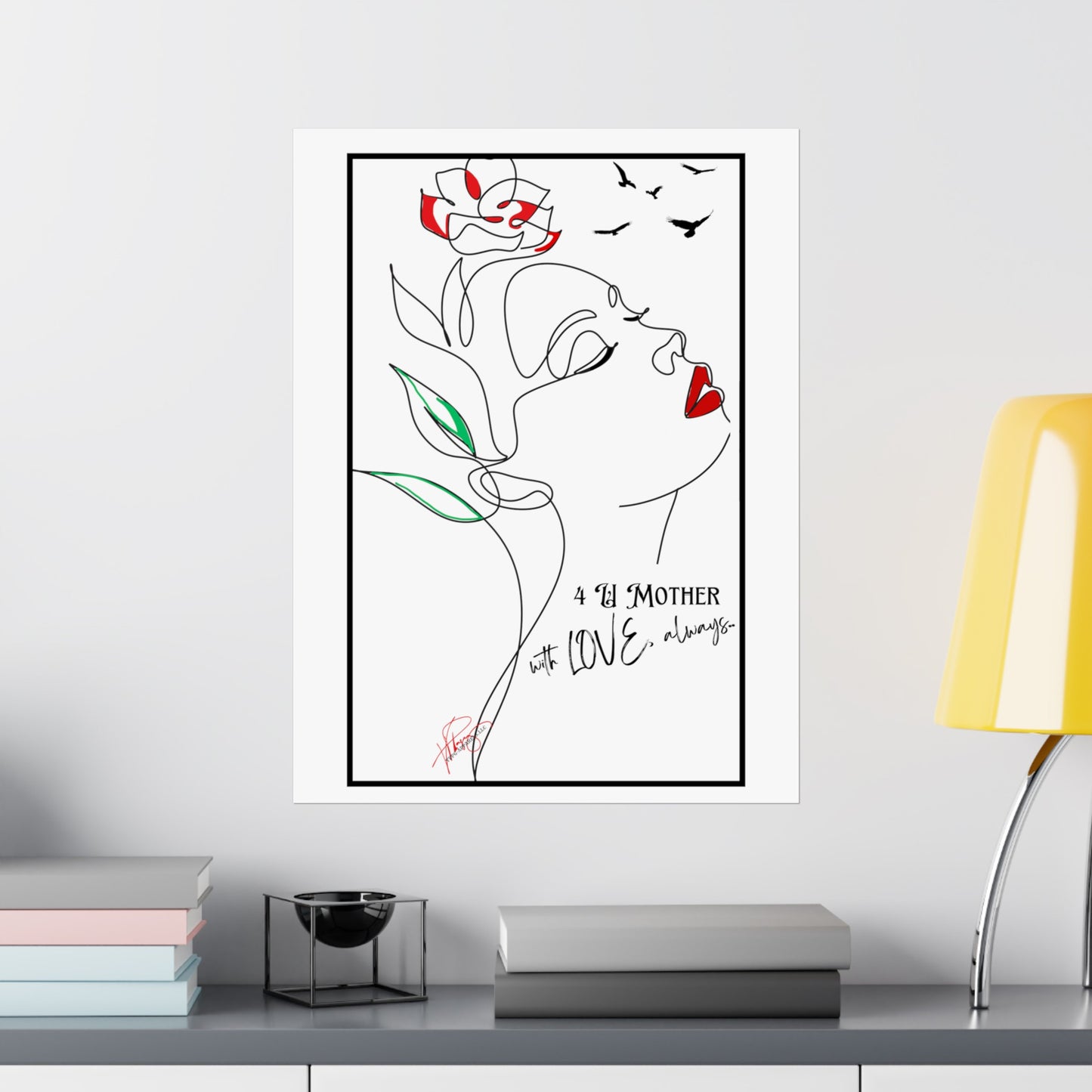 "Mother's Day" Vertical Matte Posters