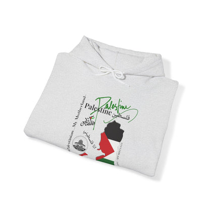 "Palestine" Style Design Print Unisex Heavy Blend™ Hooded Sweatshirt - 6 sizes to chose from