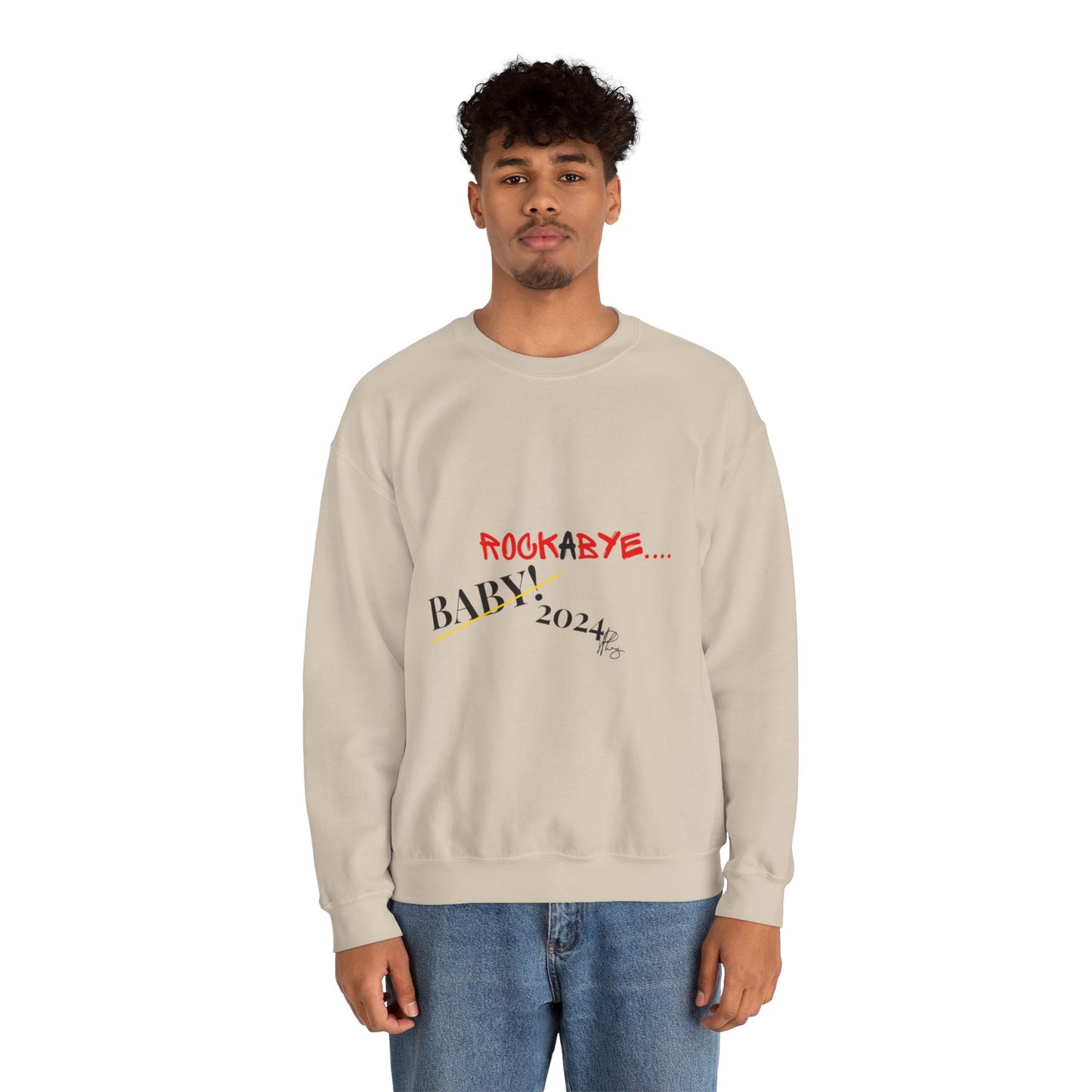 Heavy Crewneck™ "Rock-A-Bye" Sweatshirt