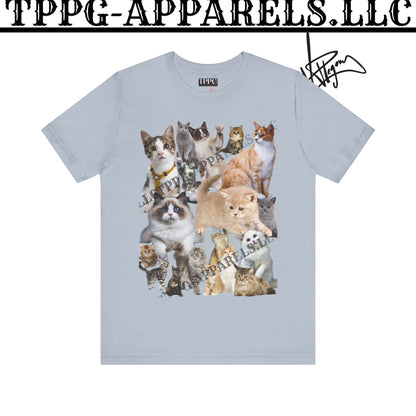 Unisex "Cats" Jersey T-Shirt