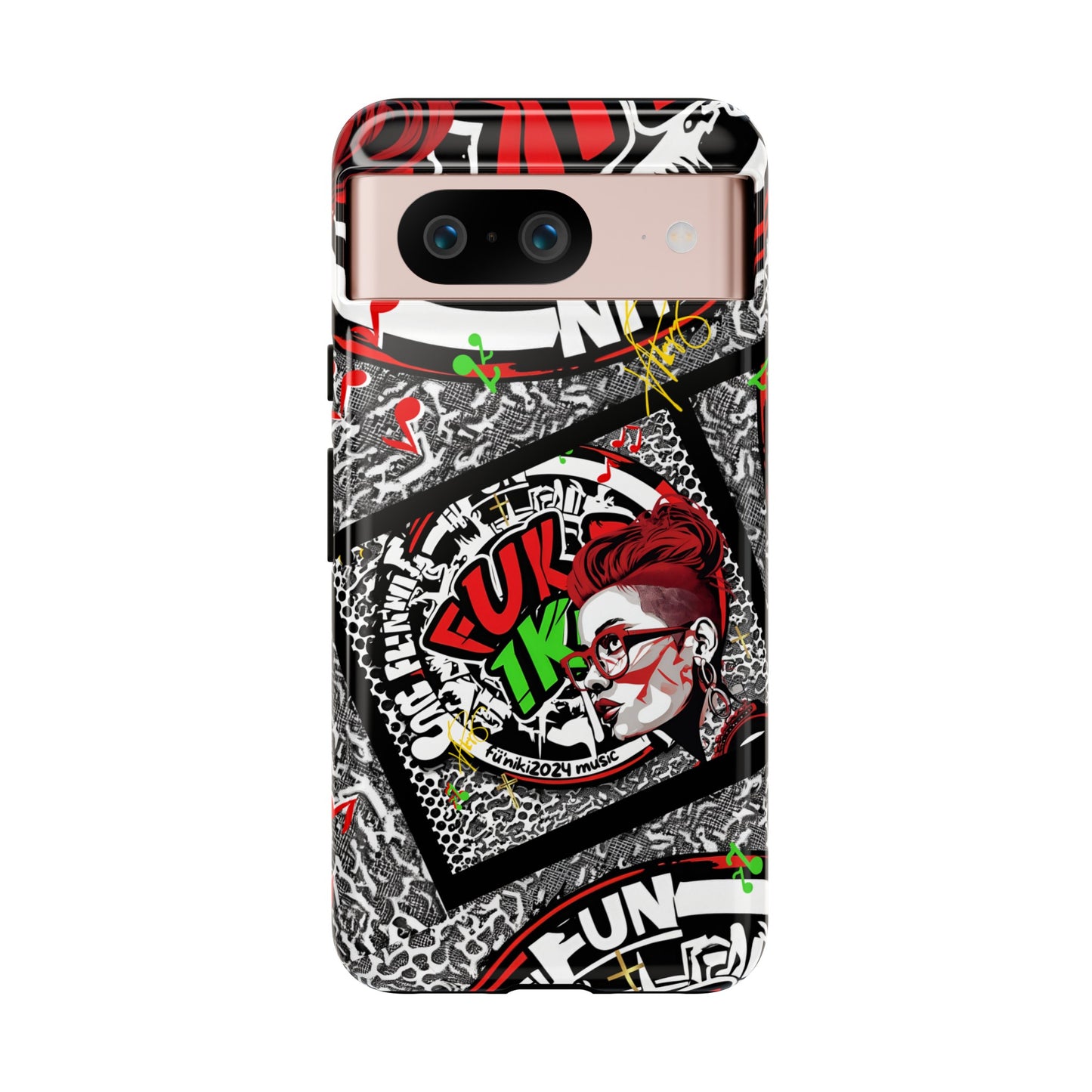 "Fun'iki2024" Music Logo iPhone/Google Pixel/Samsung Phone Cases