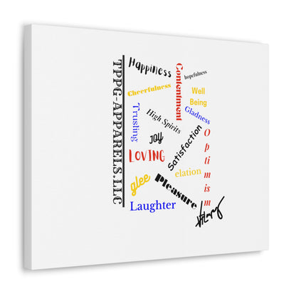 From our "TPPG Brand Positive Thoughts Collection" - Canvas Gallery Wraps - on White