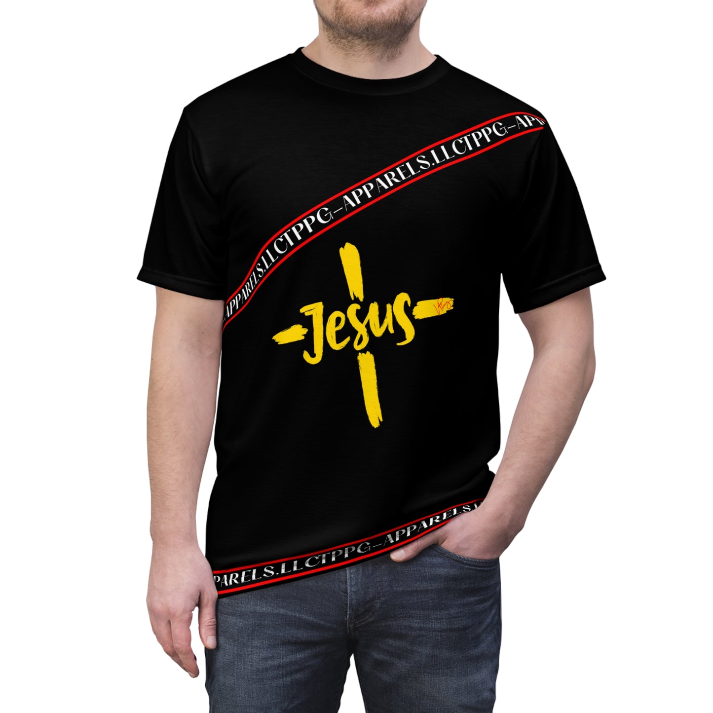 Black (Jesus/Faith) Design - Unisex T-Shirt