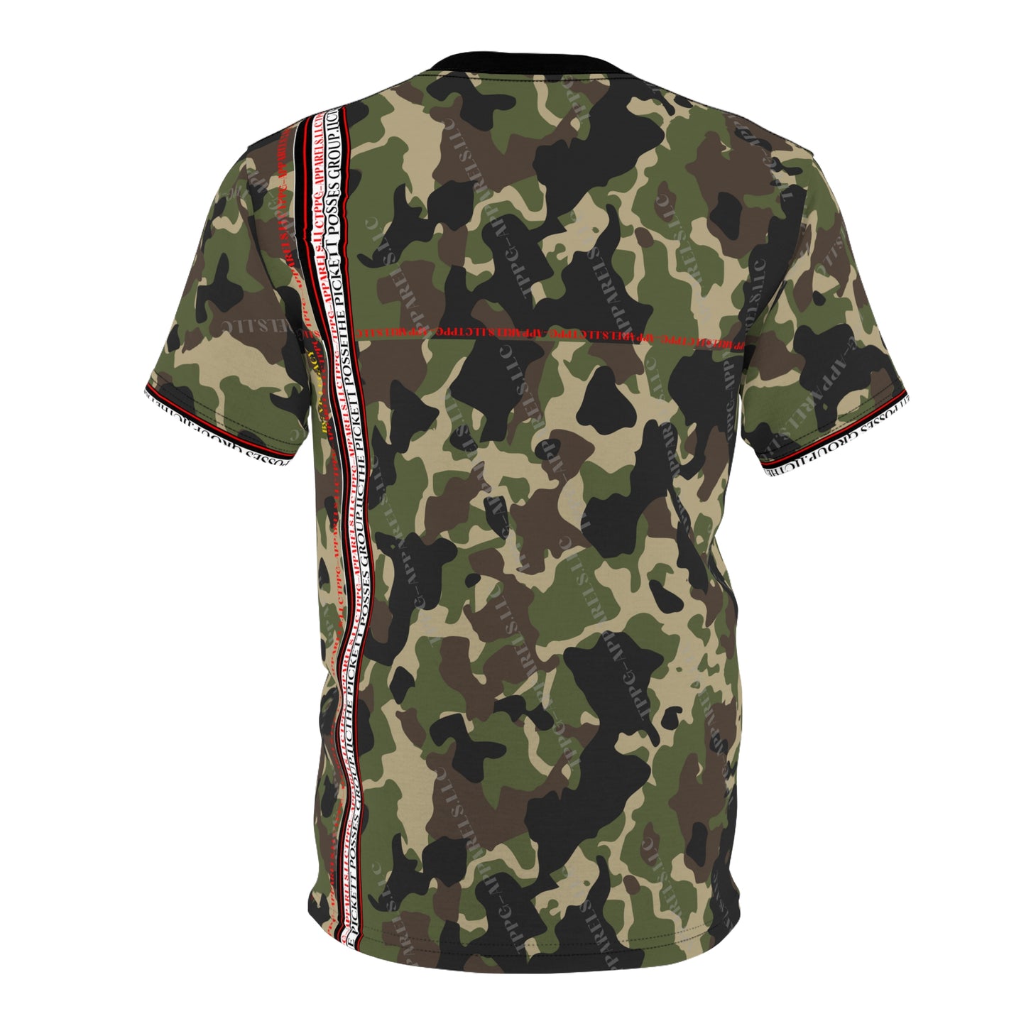 "TPPG-Apparels" Presents a Sleek Casual Camo White 'Tagless' Premium Style Casual Unisex T-Shirt