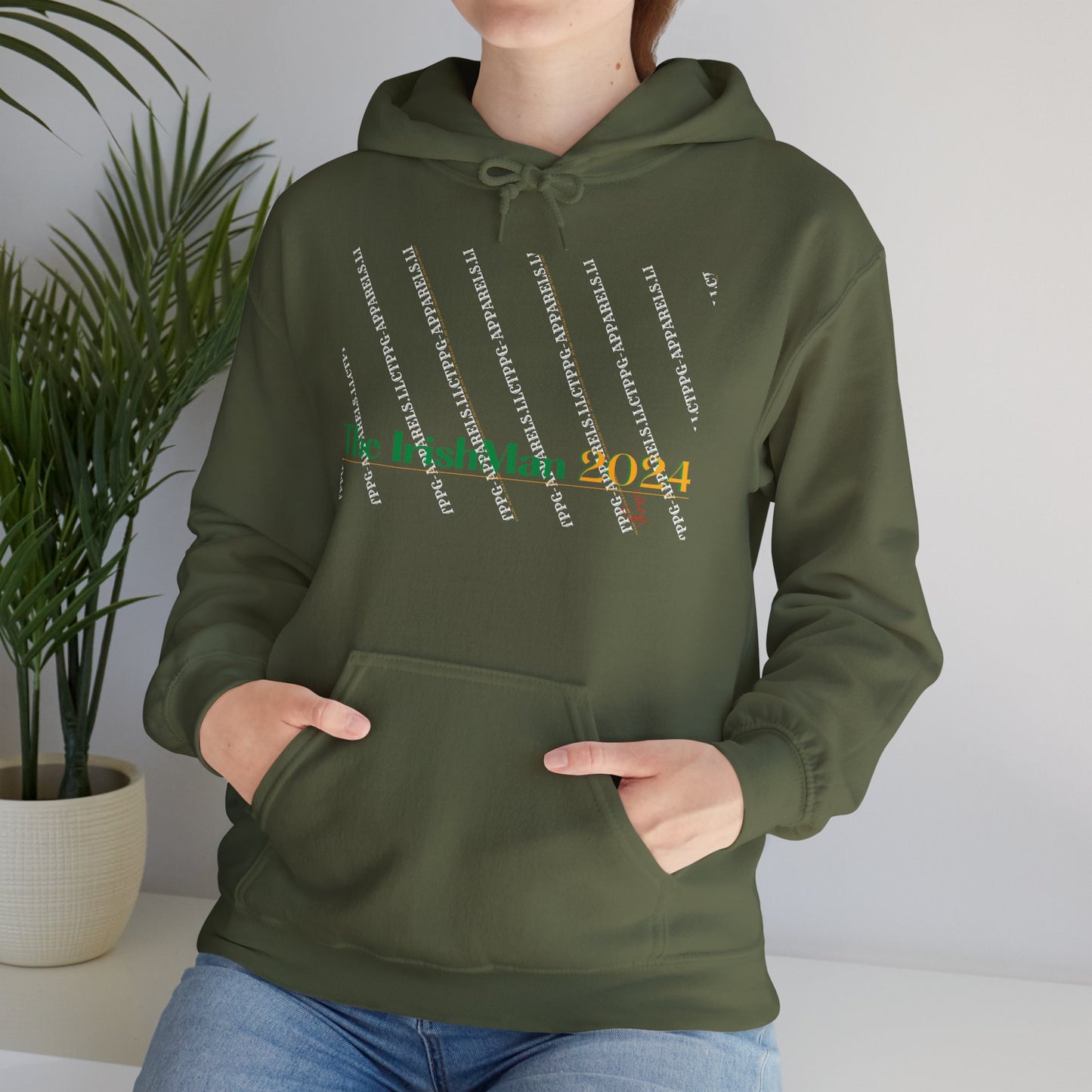 Heavy Sweatshirt Unisex Blend™ Hoodie - "The Irishman 2024"