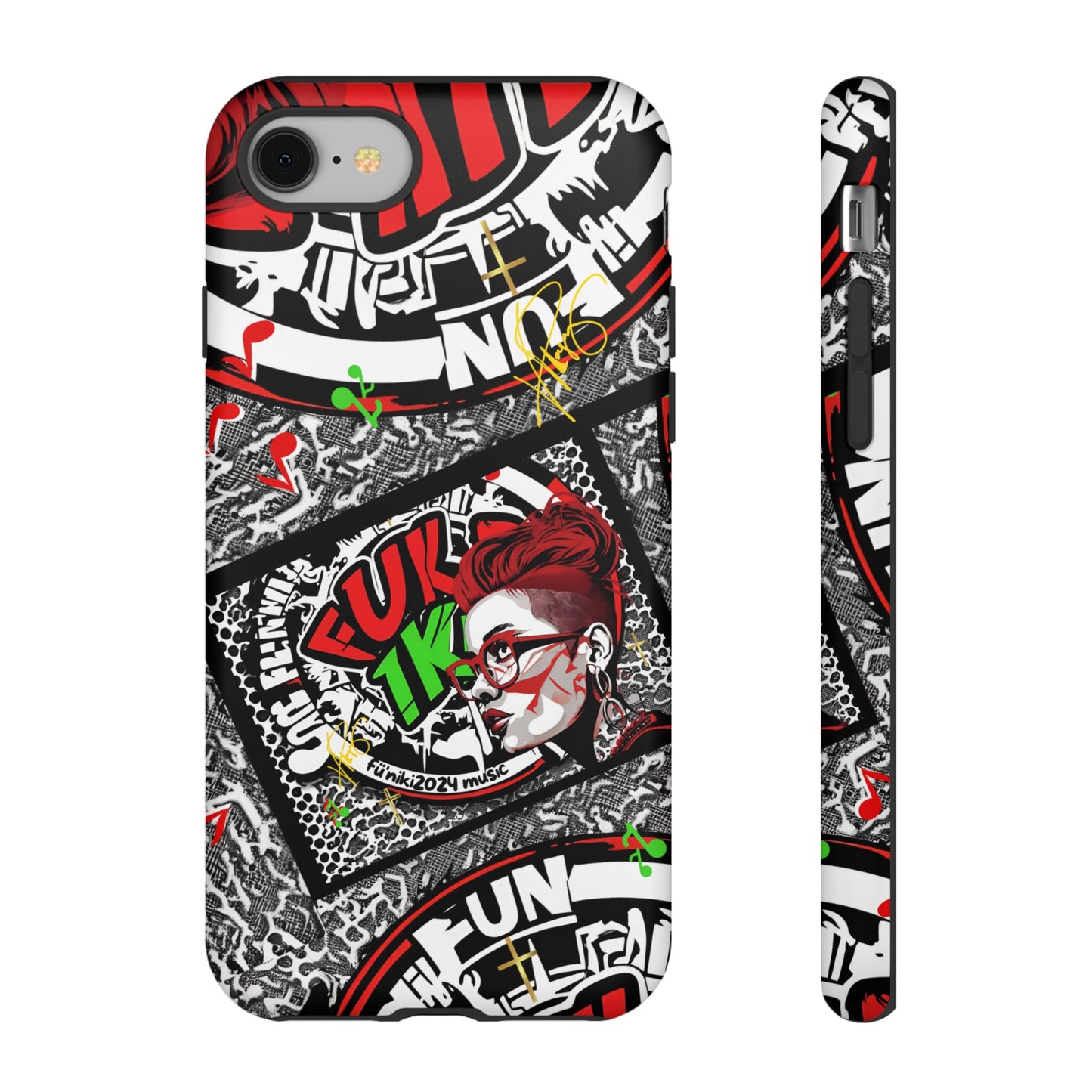 "Fun'iki2024" Music Logo iPhone/Google Pixel/Samsung Phone Cases