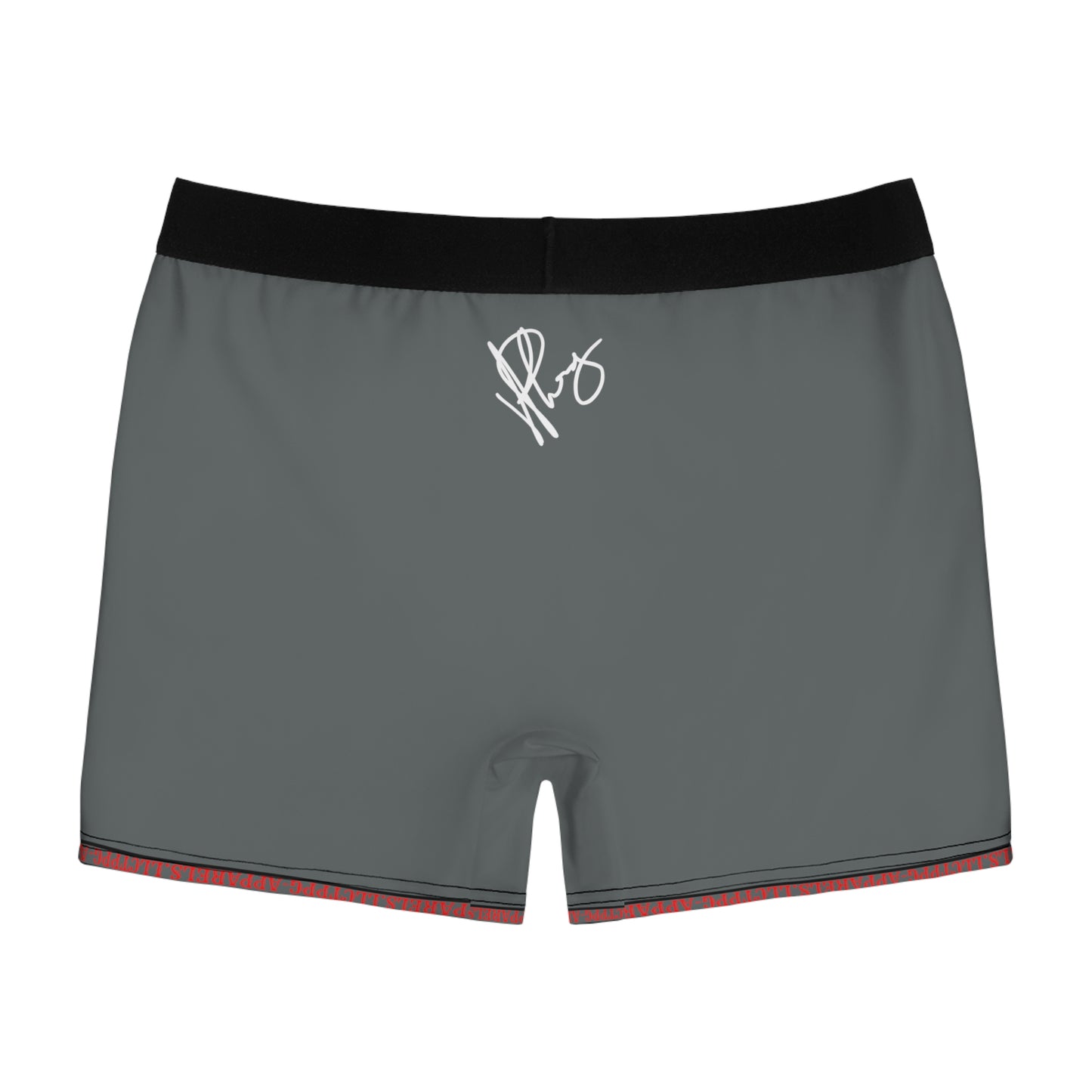 These Sexy yet Stylish 'Gamer' - "TPPG-Apparels" Brand Lightweight Men's Boxer Briefs in Dark Grey