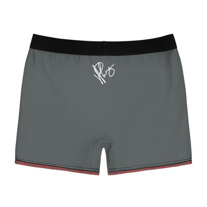 These Sexy yet Stylish 'Gamer' - "TPPG-Apparels" Brand Lightweight Men's Boxer Briefs in Dark Grey