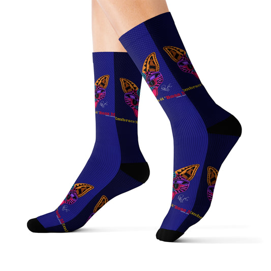 Musculine, Sexy & Sleek High Quality Cushioned 'TPPG Cat Design Brand' Multi Color Style Socks