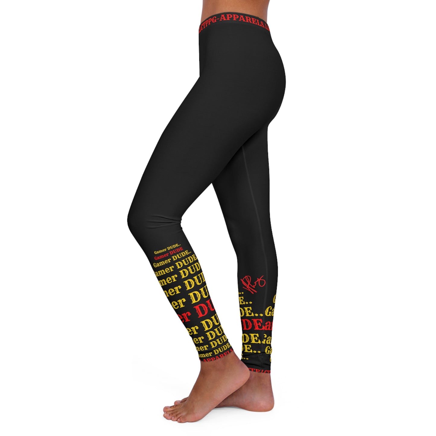 Our Sexy, Bold & Stylish Women's "Gamer" Spandex Leggings By: the "TPPG-Apparels" Stylish Brands in different available sizes