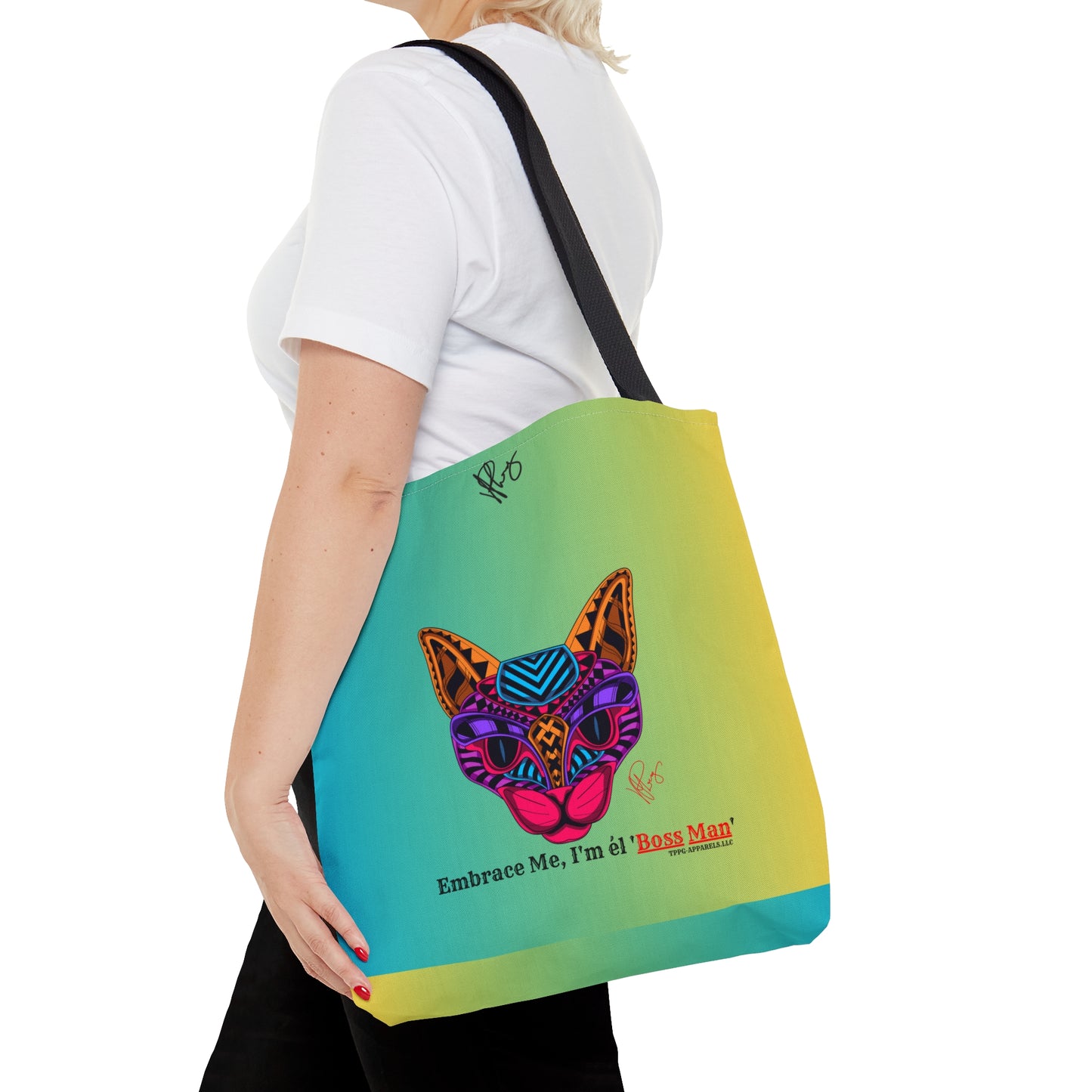 Bold & Stylish (Pet Design) Tote from the "TPPG-Apparels" Brand Tote in 3ct. different sizes. Always handy for any carrying all things necessary for any casual occasion.