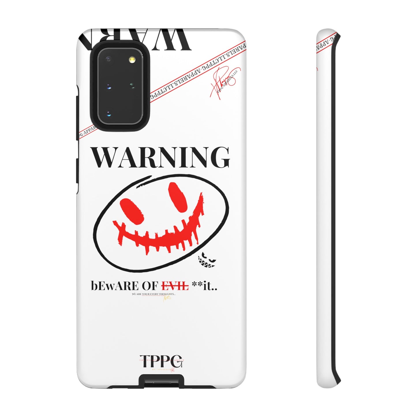 "WARNING-Evil"-Apple iPhones * Google Pixel * Samsung Galaxy Cases