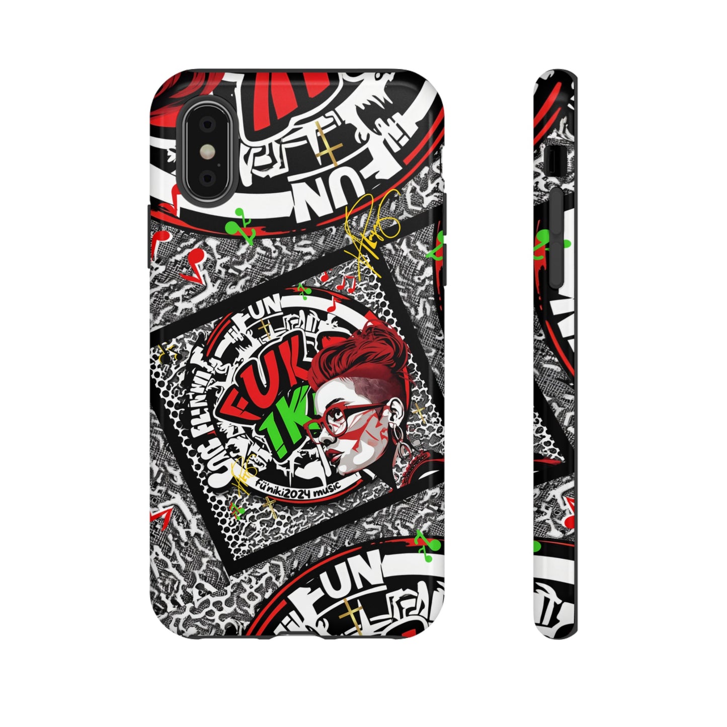 "Fun'iki2024" Music Logo iPhone/Google Pixel/Samsung Phone Cases