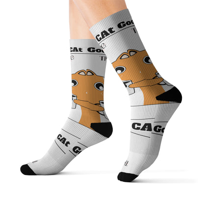 "GooF CAt" Socks