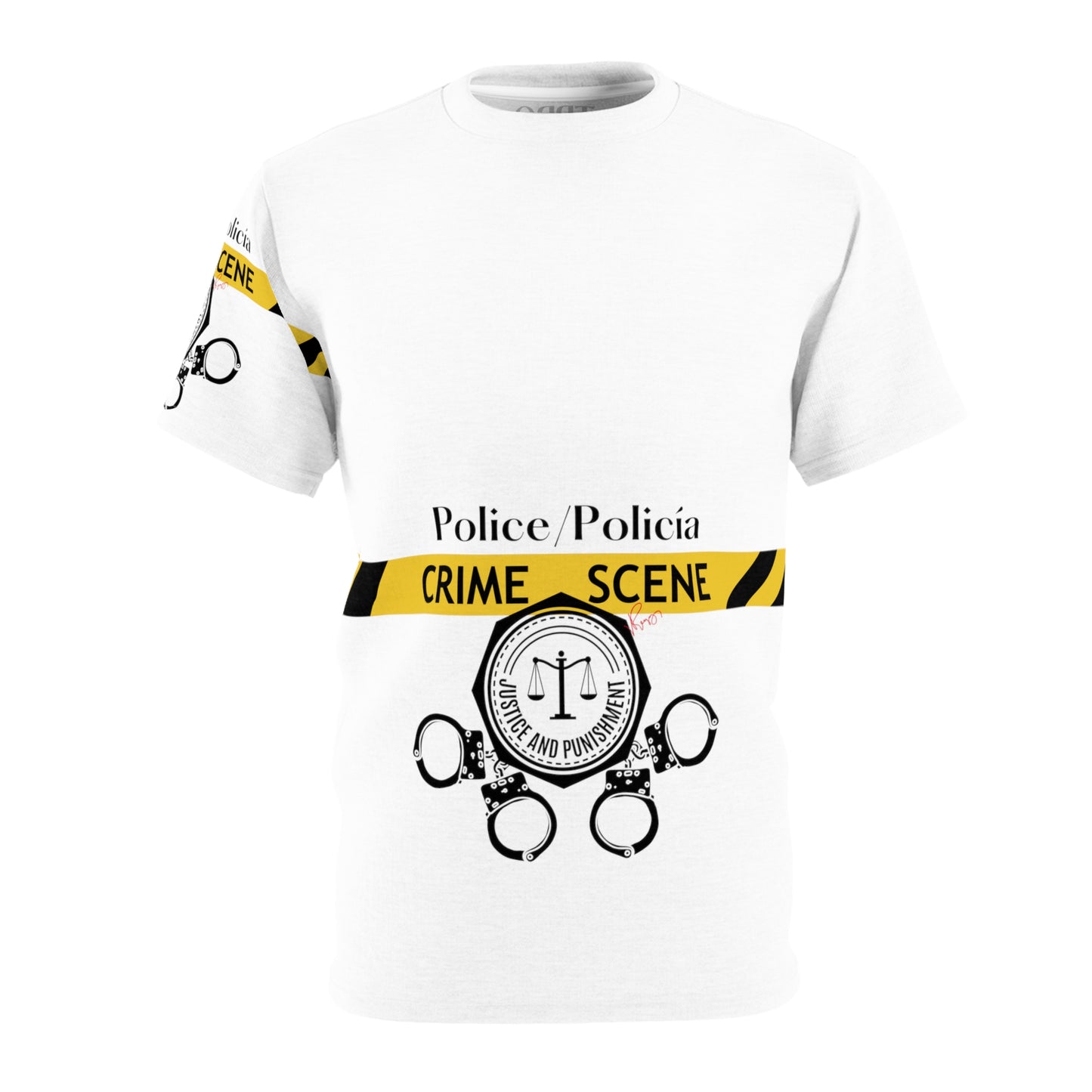 'Polica/Police Crime Scene' Unisex T-Shirt