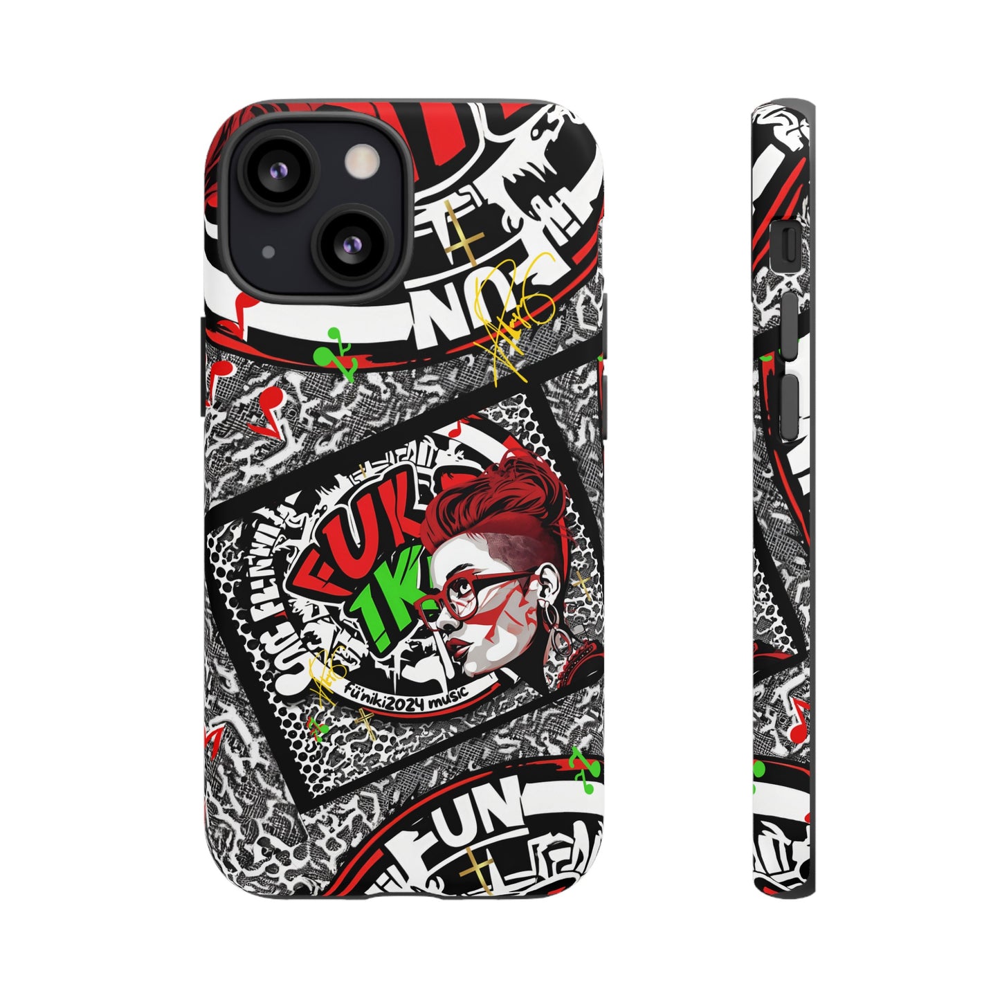 "Fun'iki2024" Music Logo iPhone/Google Pixel/Samsung Phone Cases