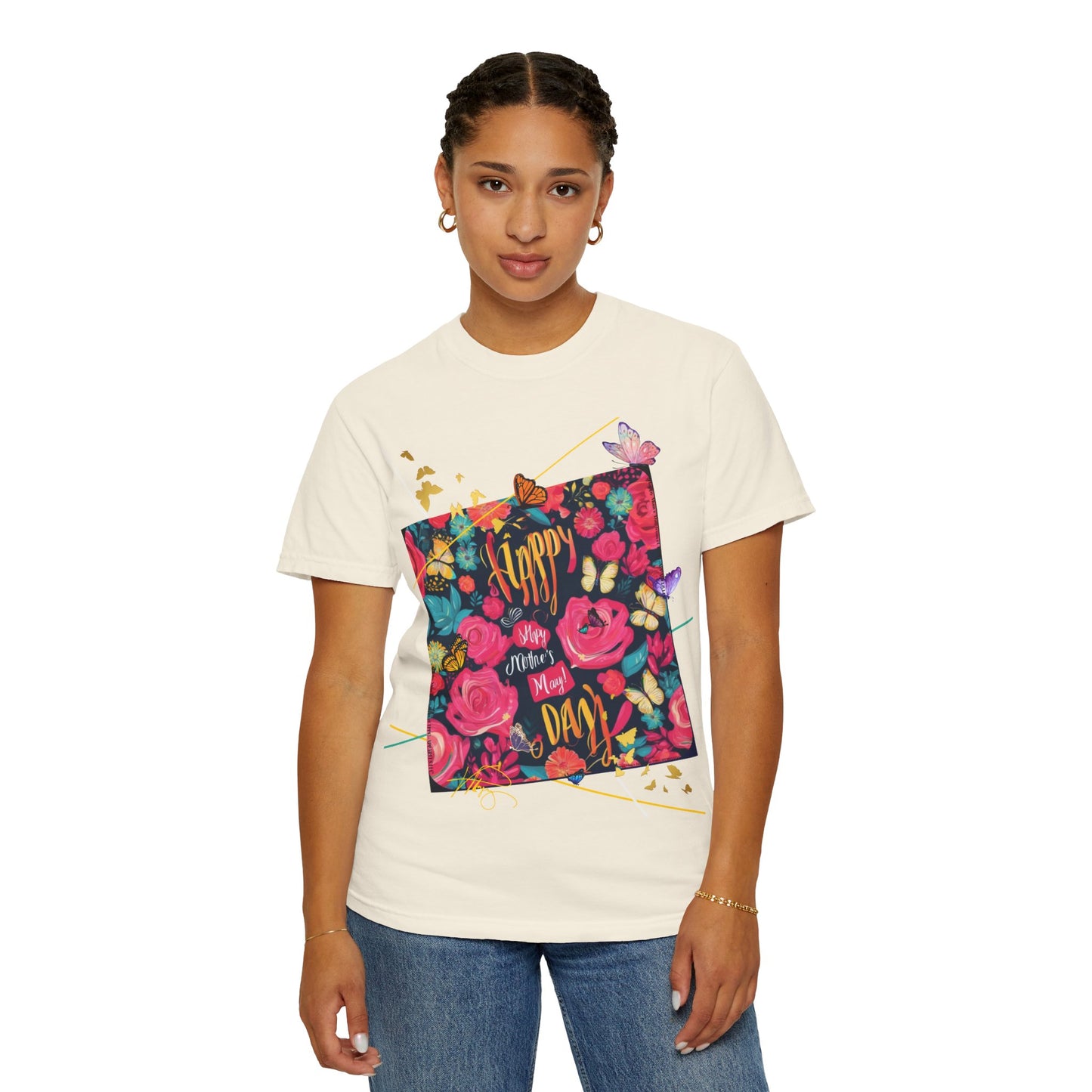 'Happy Mother's Day-Butterfly' Unisex T-shirt/Tee