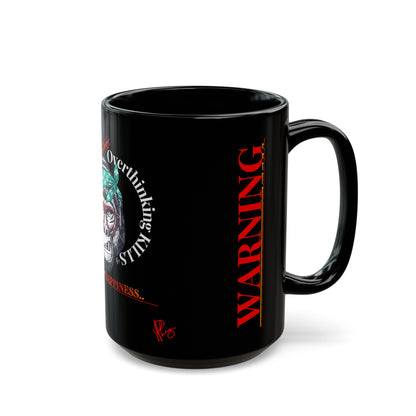 Black (WARNING) Mug (Sizes: 11oz & 15oz)