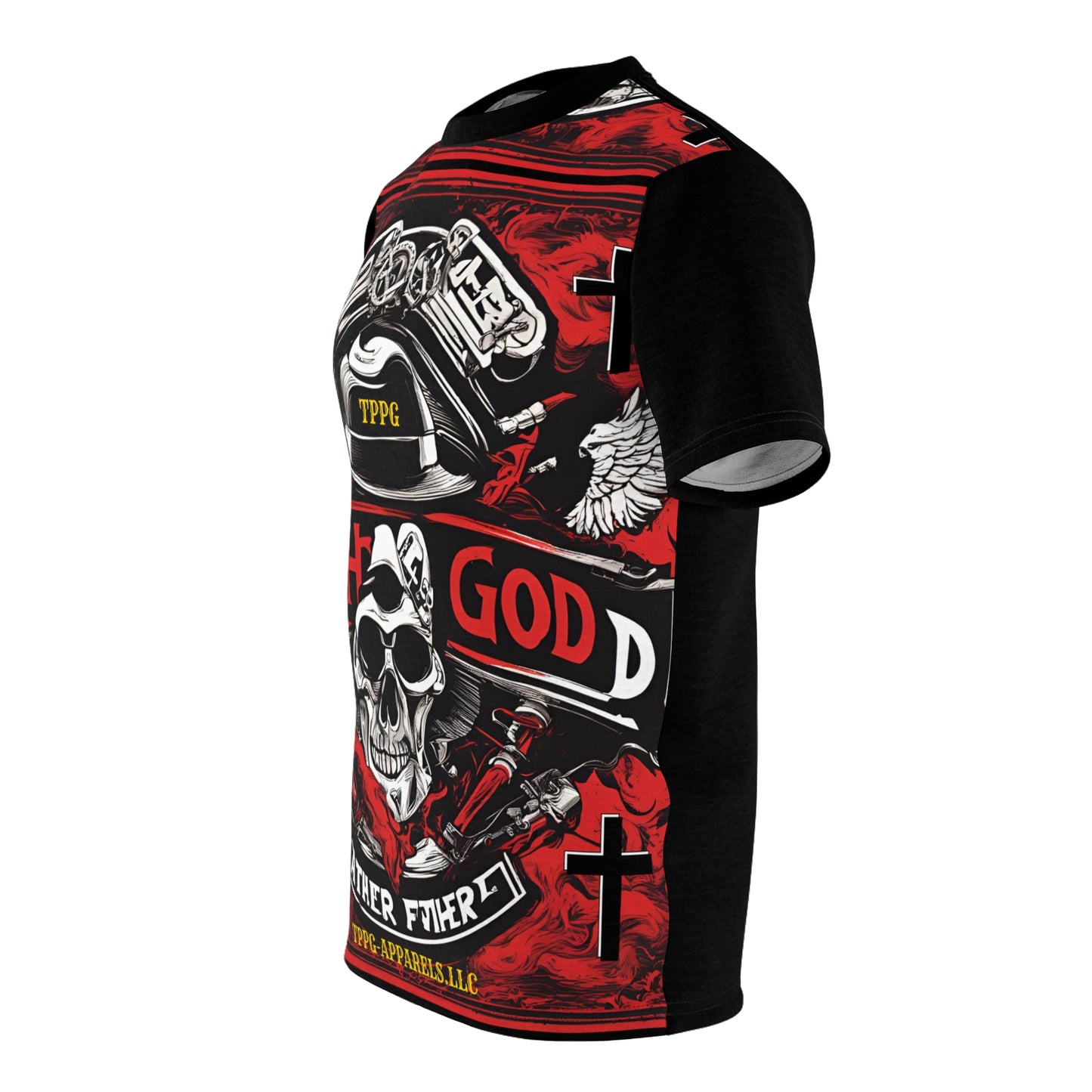 Biker Motorcycle "Father God" T-Shirts/Tee (Unisex)