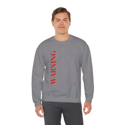 Crewneck Heavy Blend™('WARNING') Unisex Sweatshirt