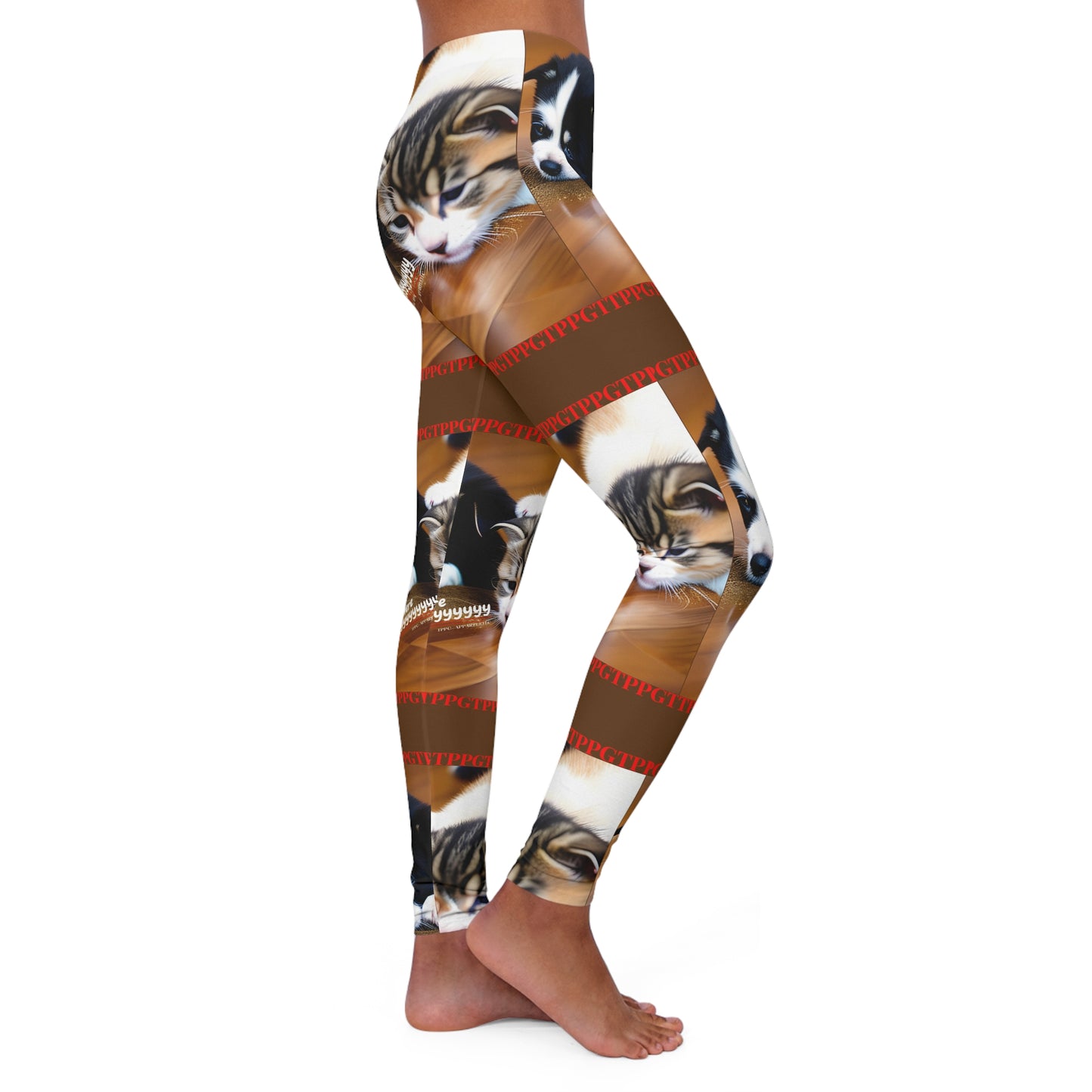 'TPPG' Sexy & Stylish Women's (Skinny Fit) Spandex Leggings from the "TPPG Pet Brand" Collection