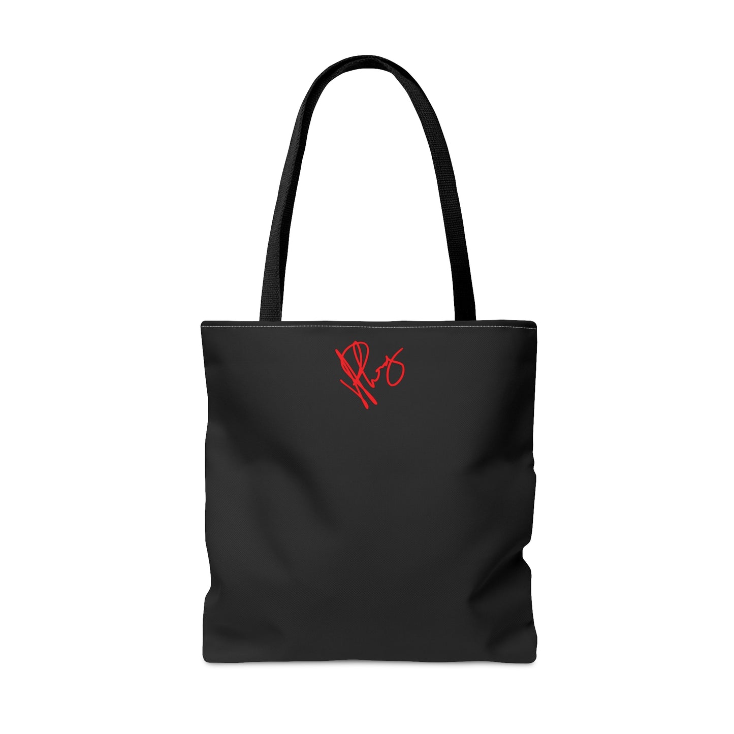 Fun 3 sizes - Black 'Hey, Boss' Handy 'Brand Quotable Design' - Front facing Style Design Tote Bag from the 'TPPG-Apparel' Brand Collection