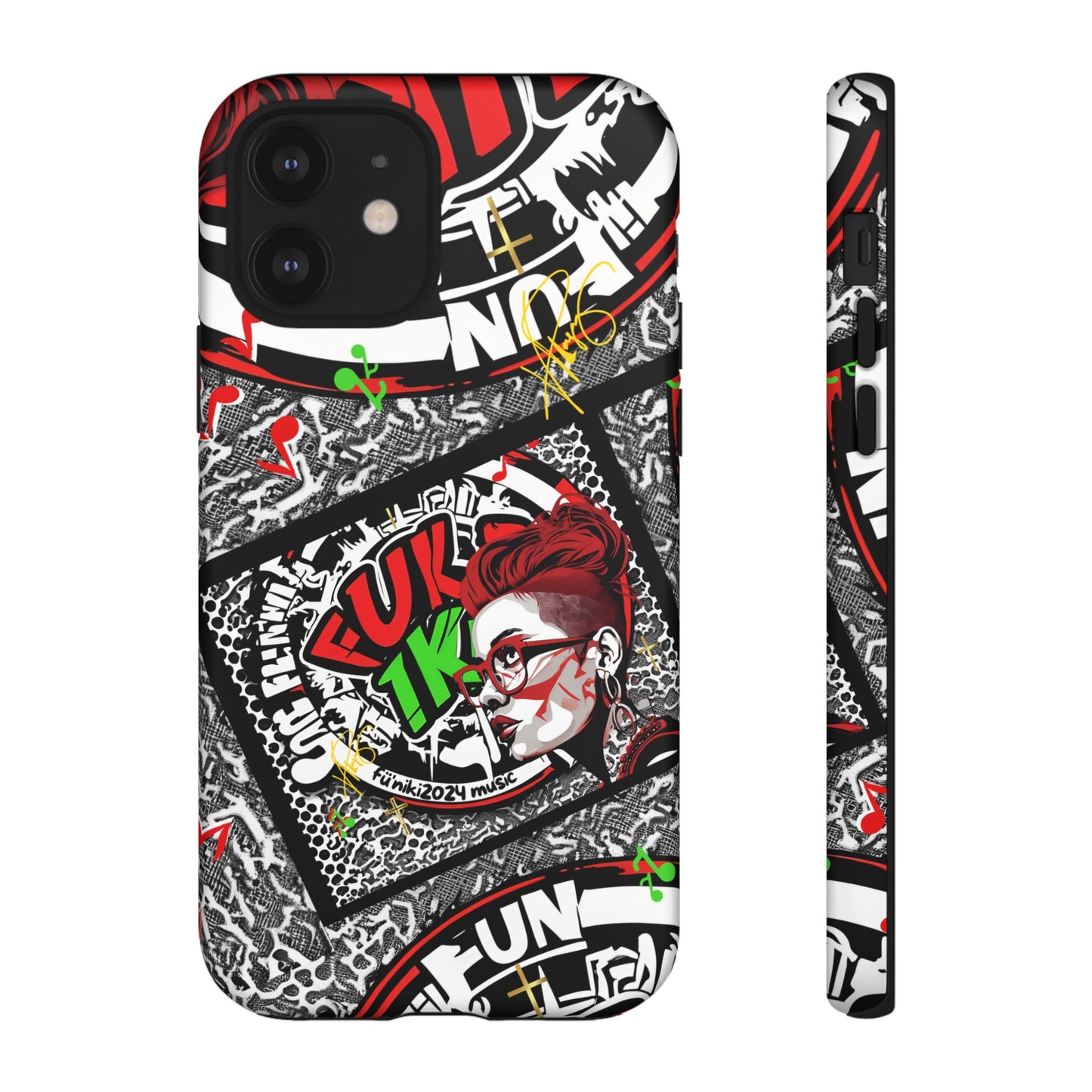 "Fun'iki2024" Music Logo iPhone/Google Pixel/Samsung Phone Cases